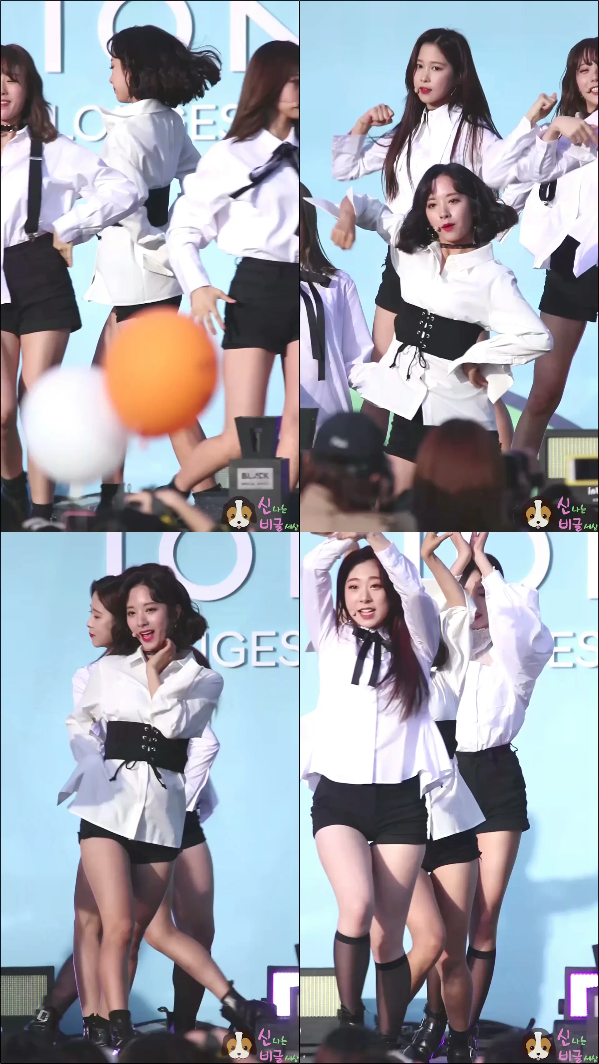 171014 우주소녀 (Cosmic Girls) 보나 (Bona) - Happy (해피) @아이오닉롱기스트런2017 By 신비글