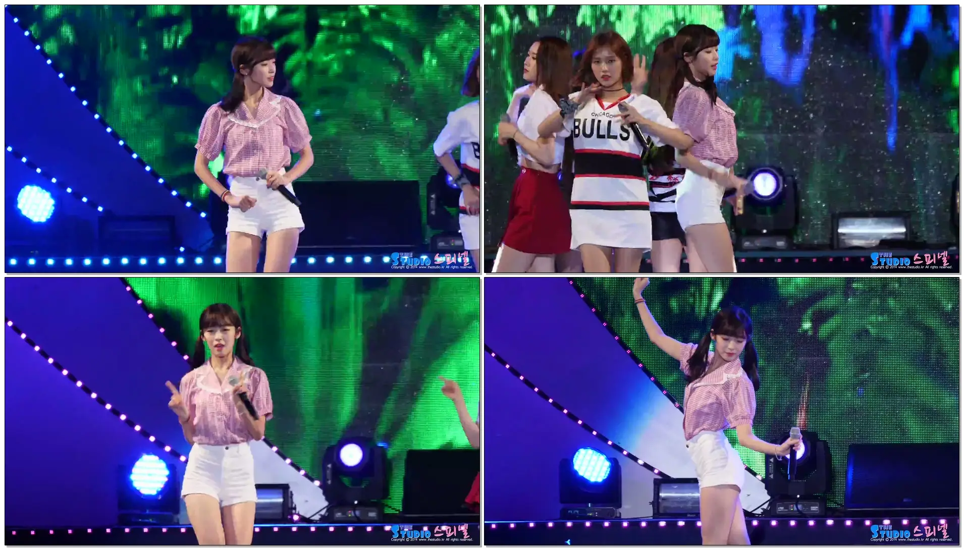 180706 오마이걸 OH MY GIRL 아린 Arin 비밀정원 Secret Garden 4K 직캠 @ 강원도민 대축제 by Spinel
