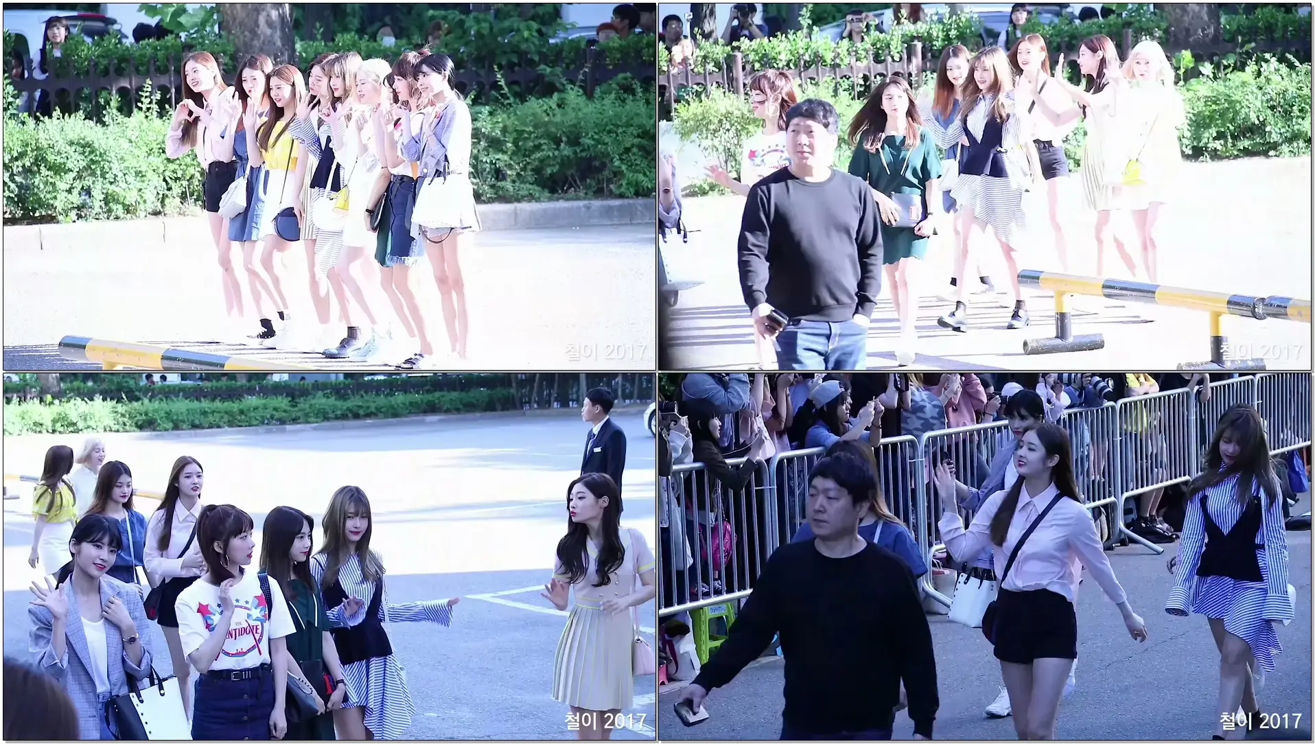 170602 다이아 (DIA) 전체 (출근길) BY 철이 - kbs 뮤직뱅크 신관공개홀(직캠/fancam)
