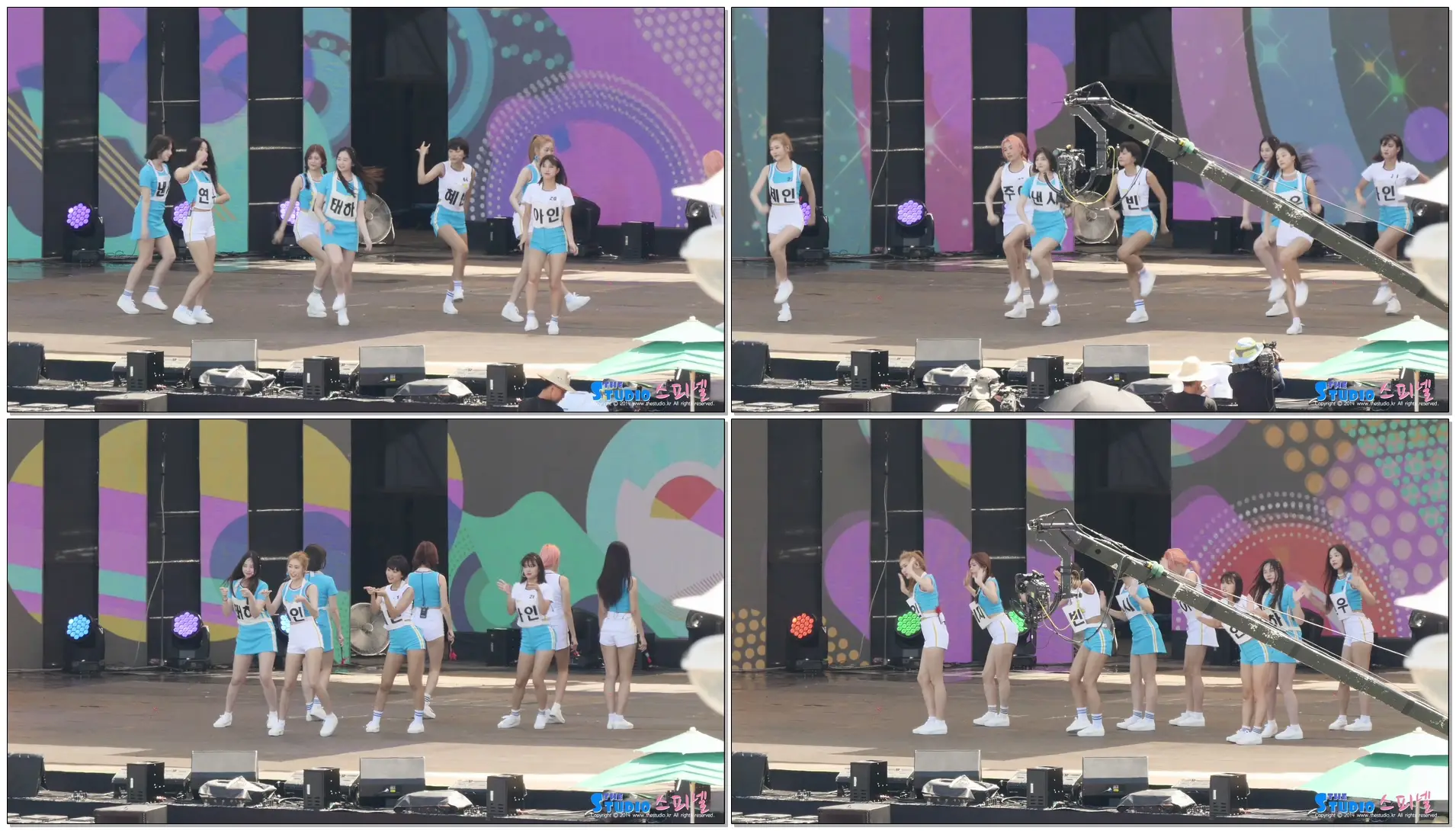 180723 모모랜드 MOMOLAND 배엠 BAAM 카메라 리허설 Rehearsal 4K 직캠 @ 울산 서머페스티벌 음악중심 by Spinel