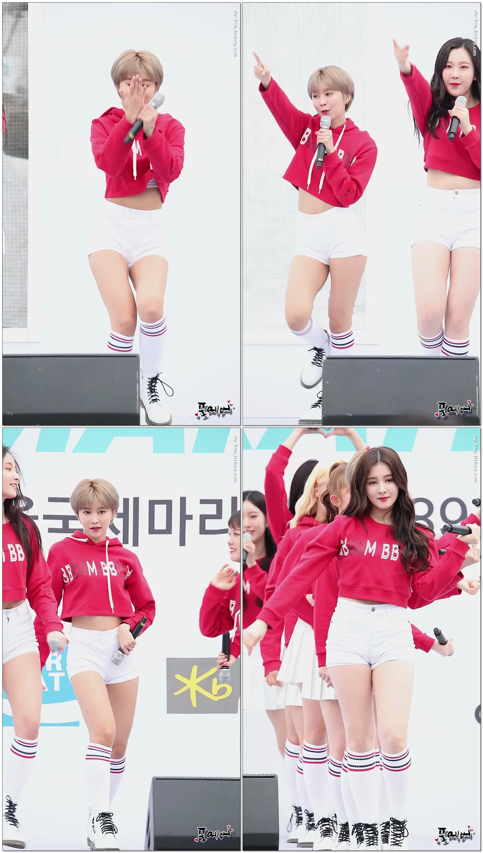 180318 모모랜드(Momoland) 혜빈-어마어마해(EDM ver.)2018 서울국제마라톤 축하공연 직캠(fancam) by 포에버