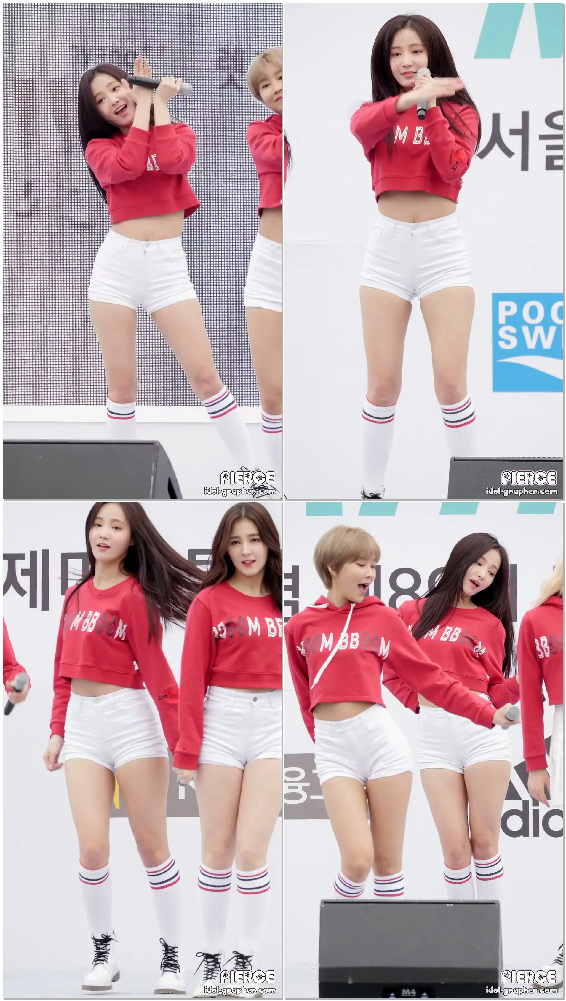 [4K] [180318] 모모랜드 MOMOLAND (연우) - 어마어마해 EDM Ver. (서울국제마라톤대회 축하공연) 직캠/Fancam by PIERCE