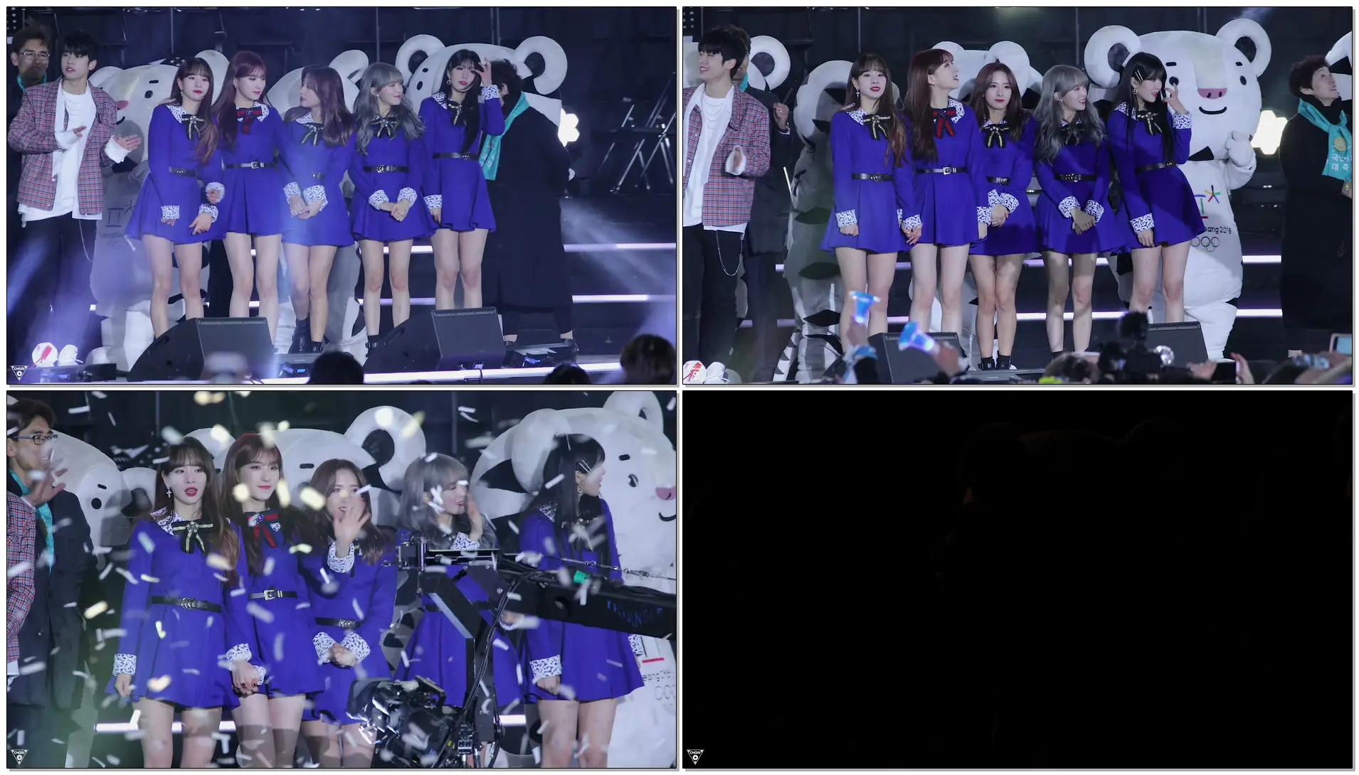 [4K] 180407 우주소녀 은서/보나/설아/루다/다원 직캠 (WJSN/EUNSEO) - We Are The Champions(전 출연자)/Fancam By 쵸리(Chori)