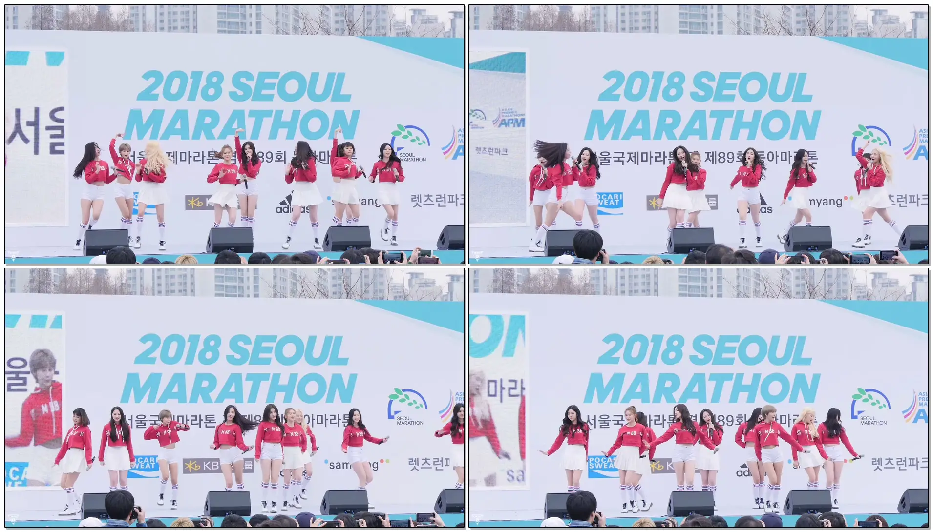 [4K] 180318 모모랜드 직캠 (MOMOLAND) - 어마어마해(EDM Ver.) @서울국제마라톤 AFTER PARTY(잠실종합운동장)/Fancam By 쵸리(Chori)