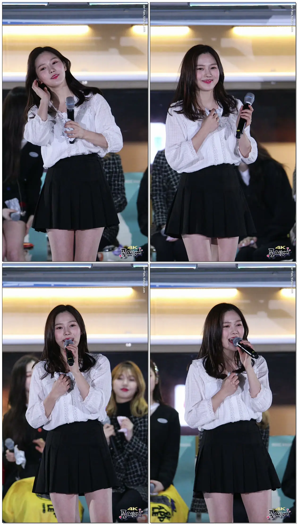 190319 4K 오마이걸(OH MY GIRL) 효정-별이 빛나는 밤(다비치) [별이 빛나는 밤에 공개방송] 직캠(fancam)