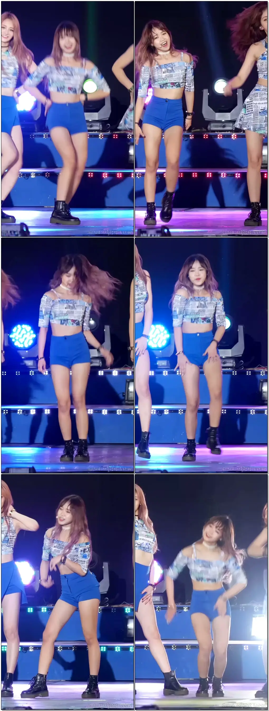 160904 아이오아이(I.O.I) 유닛 최유정 'Pick Me (픽미)' 직캠 @2016태권도 세계평화축제, 서울광장