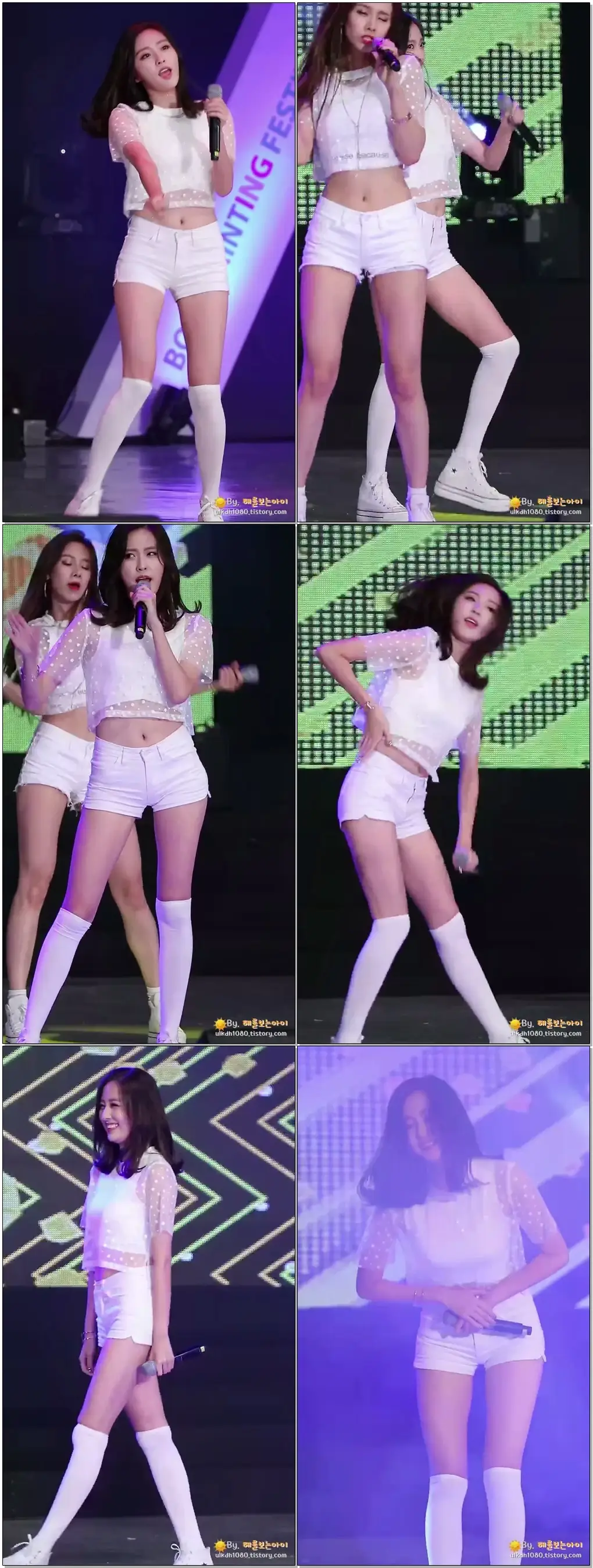 160828 베스티 - Thank you very much 해령직캠 대구 국제바디페인팅 페스티발 by 해를보는아이