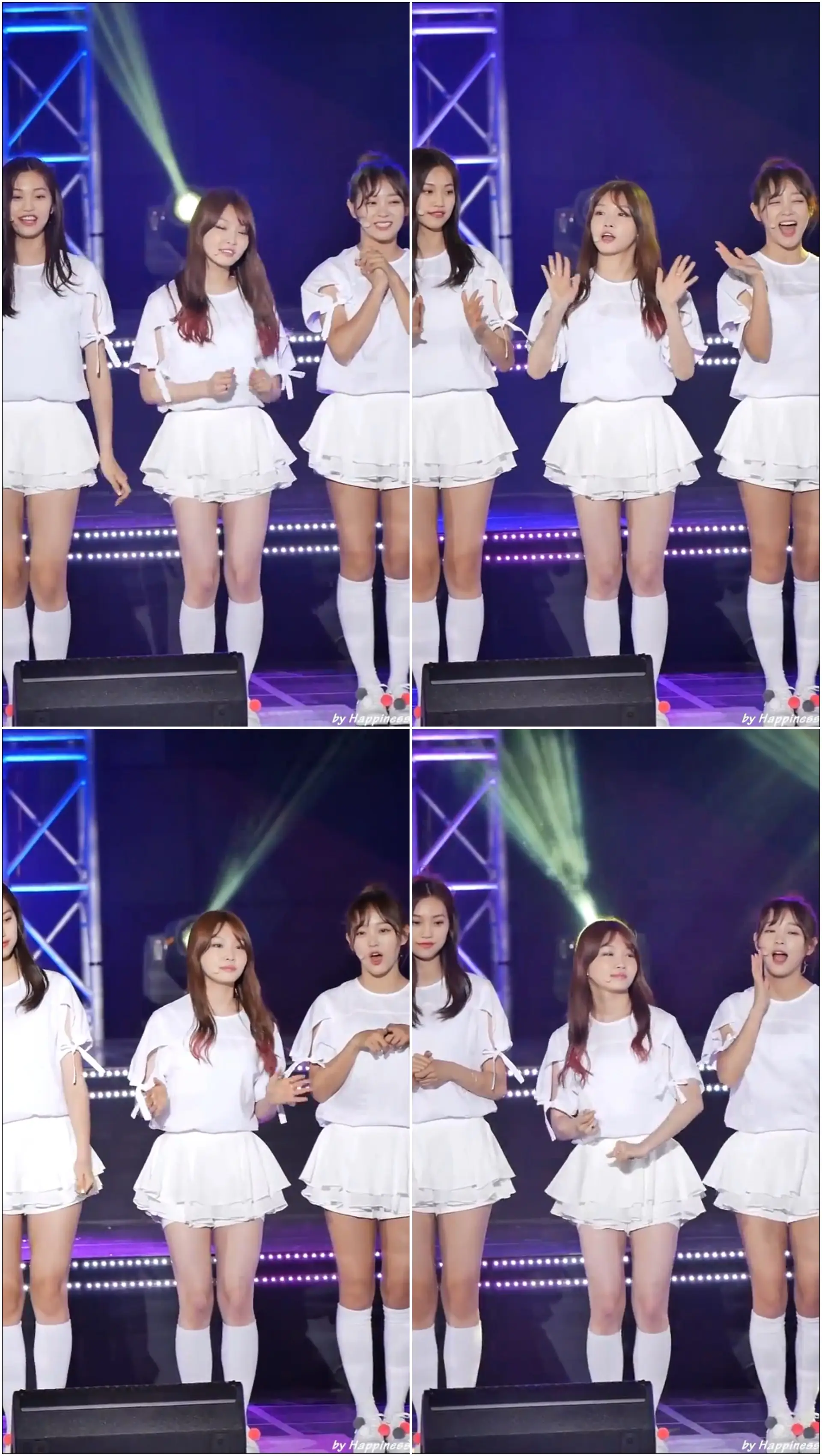 160510 아이오아이 - 같은곳에서(김청하) _ KNN러브FM개국축하공연 _ 직캠 Fancam By Happiness
