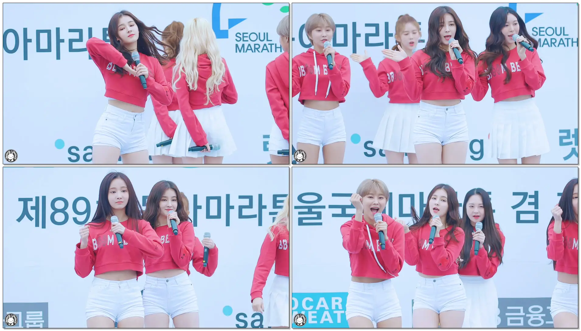 [4K] 180318 모모랜드 낸시 직캠 '짠쿵쾅' MOMOLAND(NANCY) Fancam @서울국제마라톤 잠실운동장 By 벤뎅이
