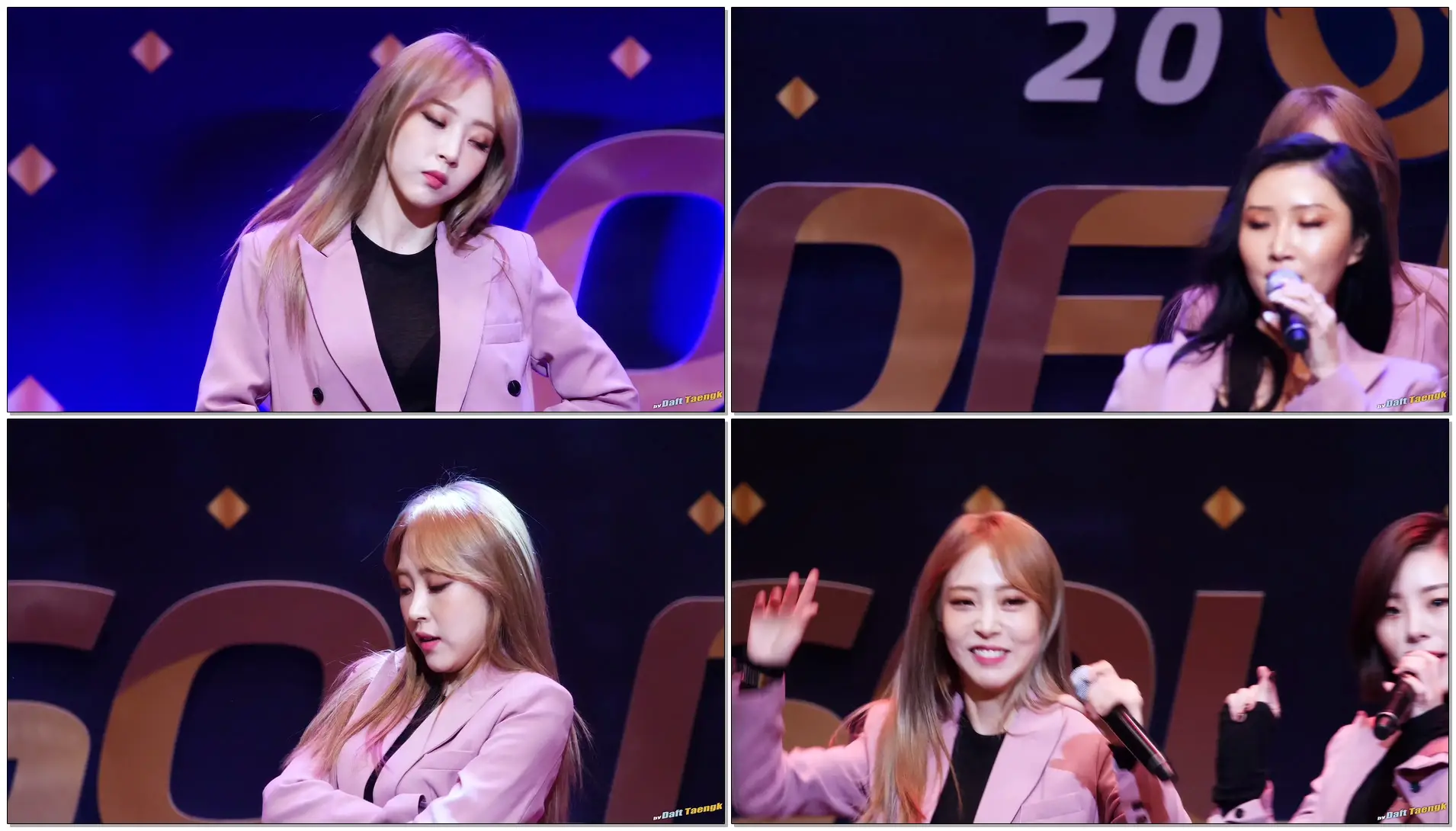 [horizontal] 171213 문별 MoonByul 마마무 MAMAMOO '나로 말할 것 같으면 Yes I am' @골든글러브 시상식 4K 60P 직캠 by DaftTaengk