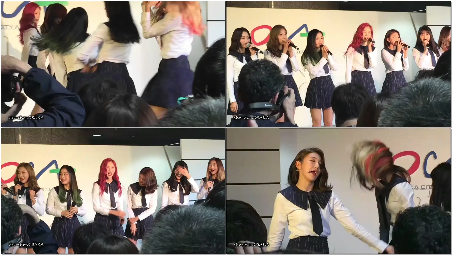 171004 드림캐쳐 DREAMCATCHER 日本1stミニアルバム「Prequel」リリースイベント 第１部ミニライブ @大阪 なんばOCAT
