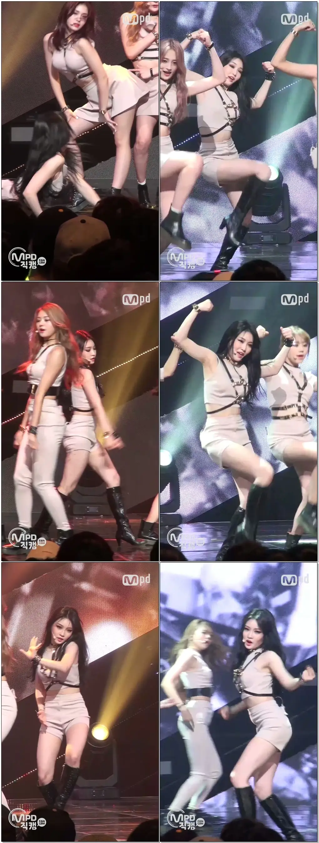 [MPD직캠] 아이오아이 김청하 직캠 Whatta Man I.O.I Kim Chung Ha Fancam @엠카운트다운_160818