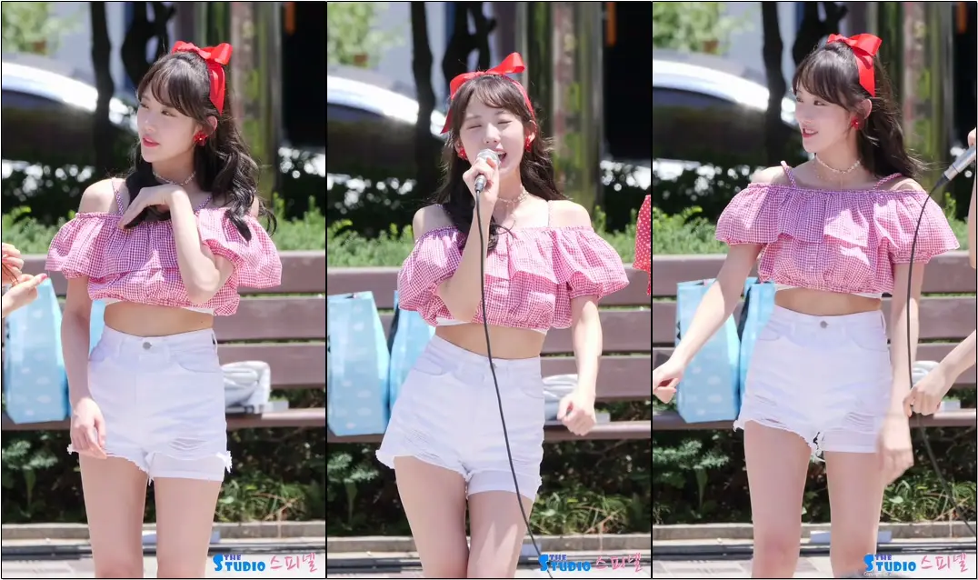 190622 가사 까먹은 #우주소녀 #루다 #직캠 '우리끼리 Let's Dance' #WJSN #LUDA #fancam @ 음악중심 미니팬미팅