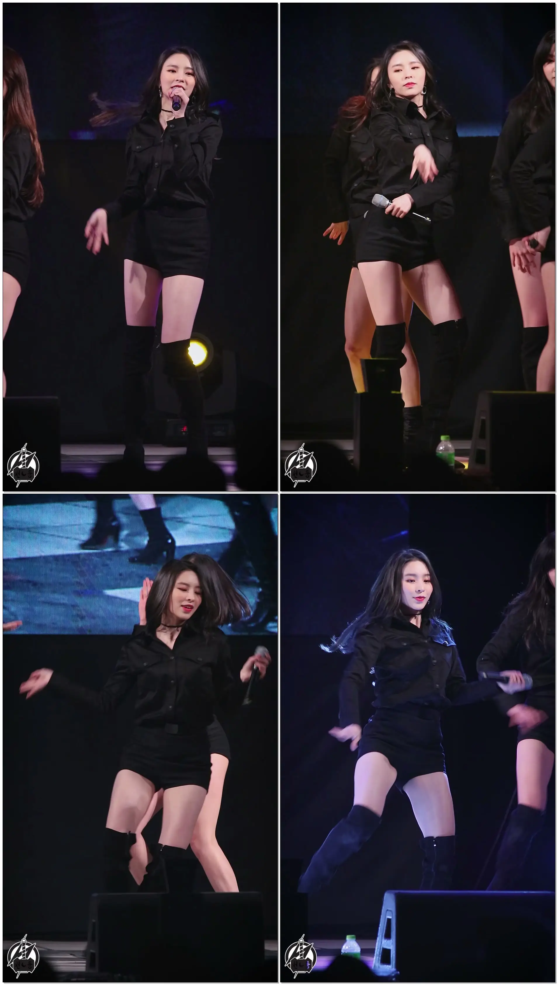 180429 씨엘씨 엘키 직캠 '블랙드레스' BLACK DRESS CLC ELKIE Fancam @오뚜기 한마음 축제 @포천 일동고등학교 By 천둥