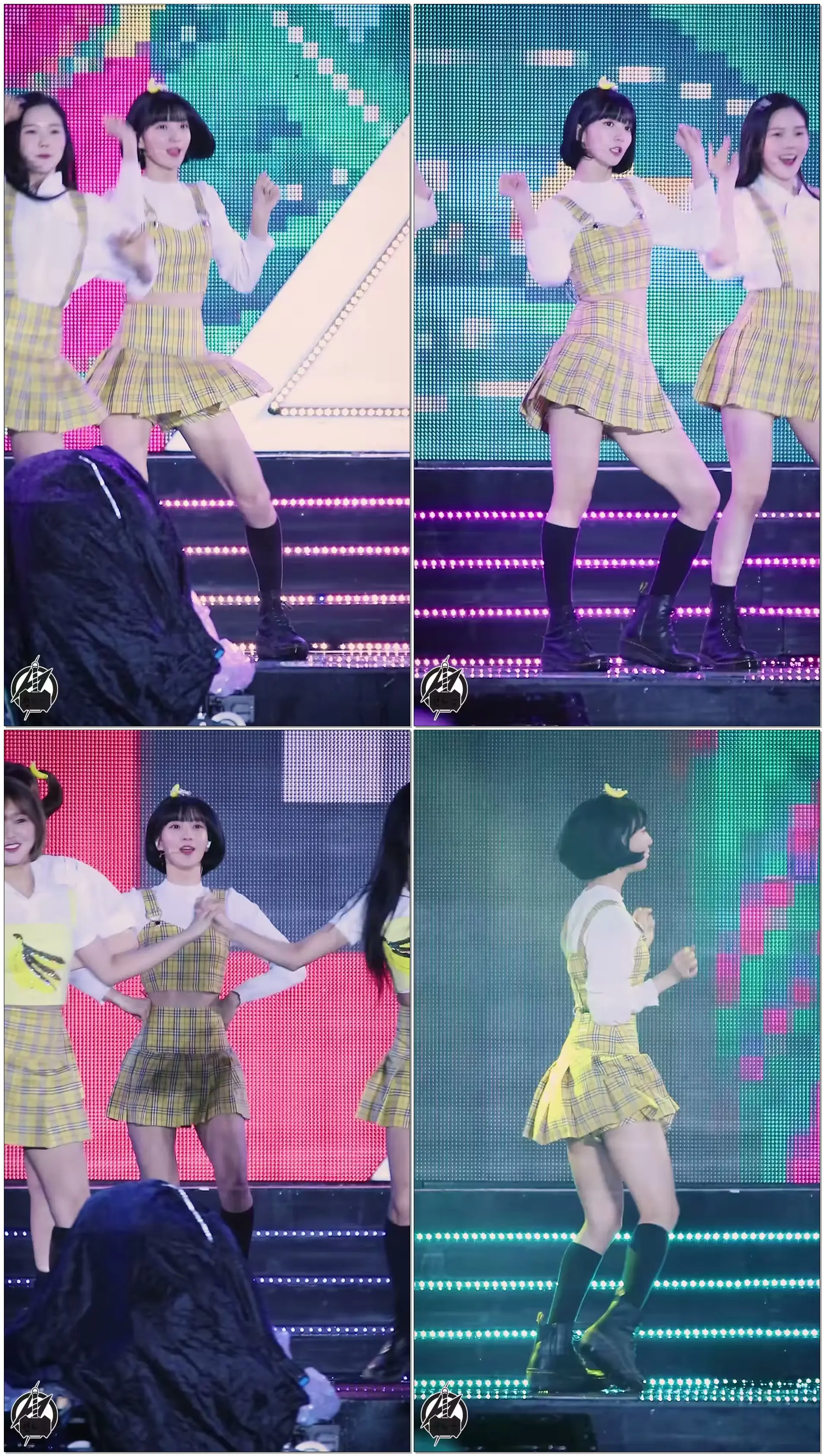 180404 오마이걸 비니 직캠 '바나나 알러지 원숭이' BANHANA OH MY GIRL Binnie Fancam @울산 남다른행복콘서트 By 천둥