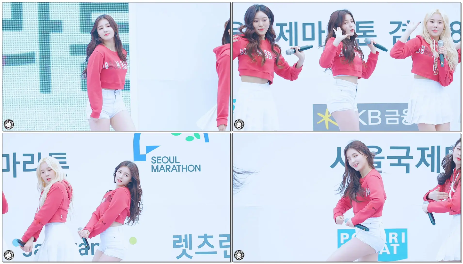 [4K] 180318 모모랜드 낸시 직캠 '뿜뿜(BBoom BBoom)' MOMOLAND(NANCY) Fancam @서울국제마라톤 잠실운동장 By 벤뎅이