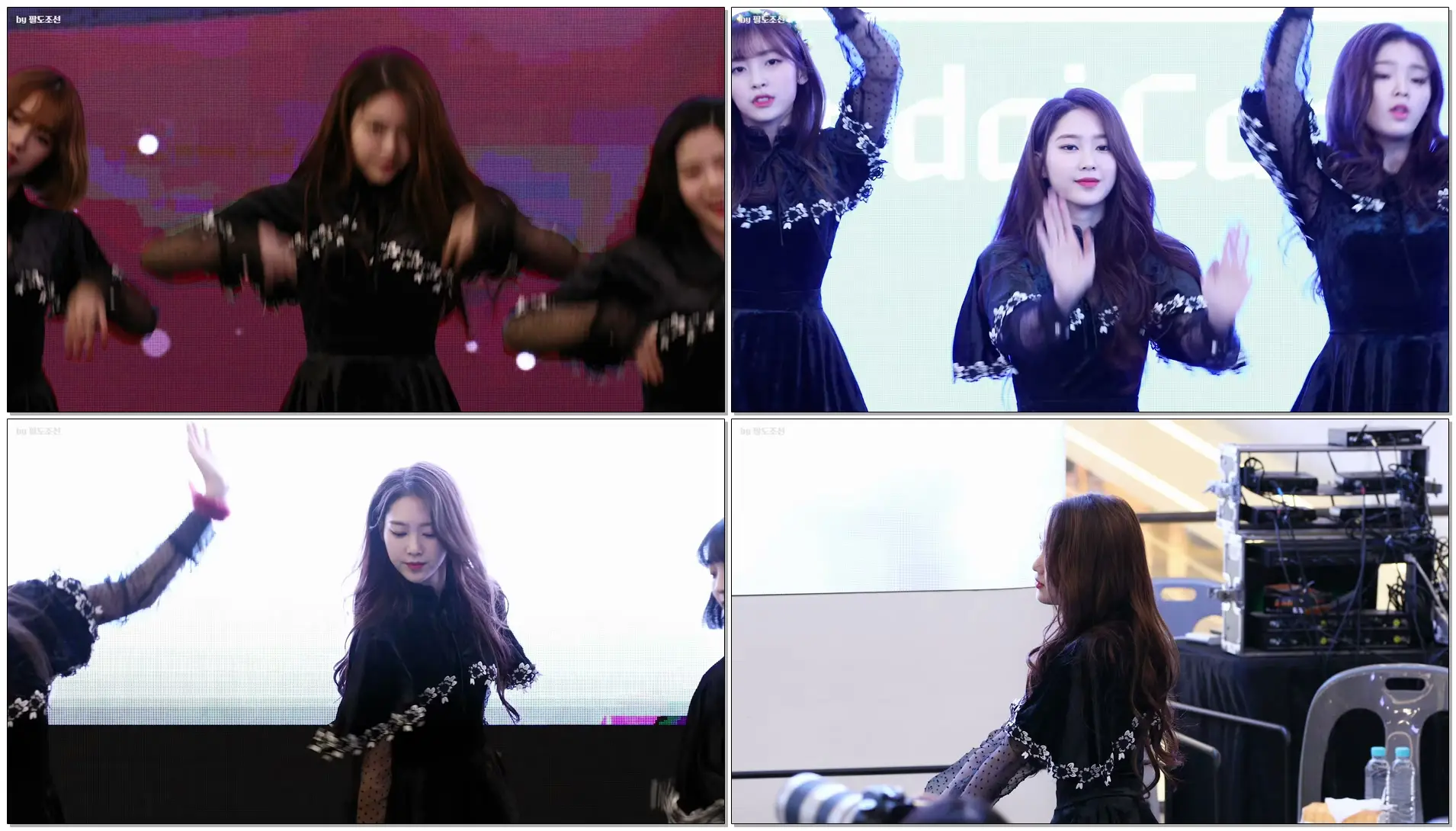 180121 오마이걸 (OH MY GIRL) '비밀정원' (Secret Garden) 지호 JIHO 직캠 @고양스타필드 팬사인회 by 팔도조선