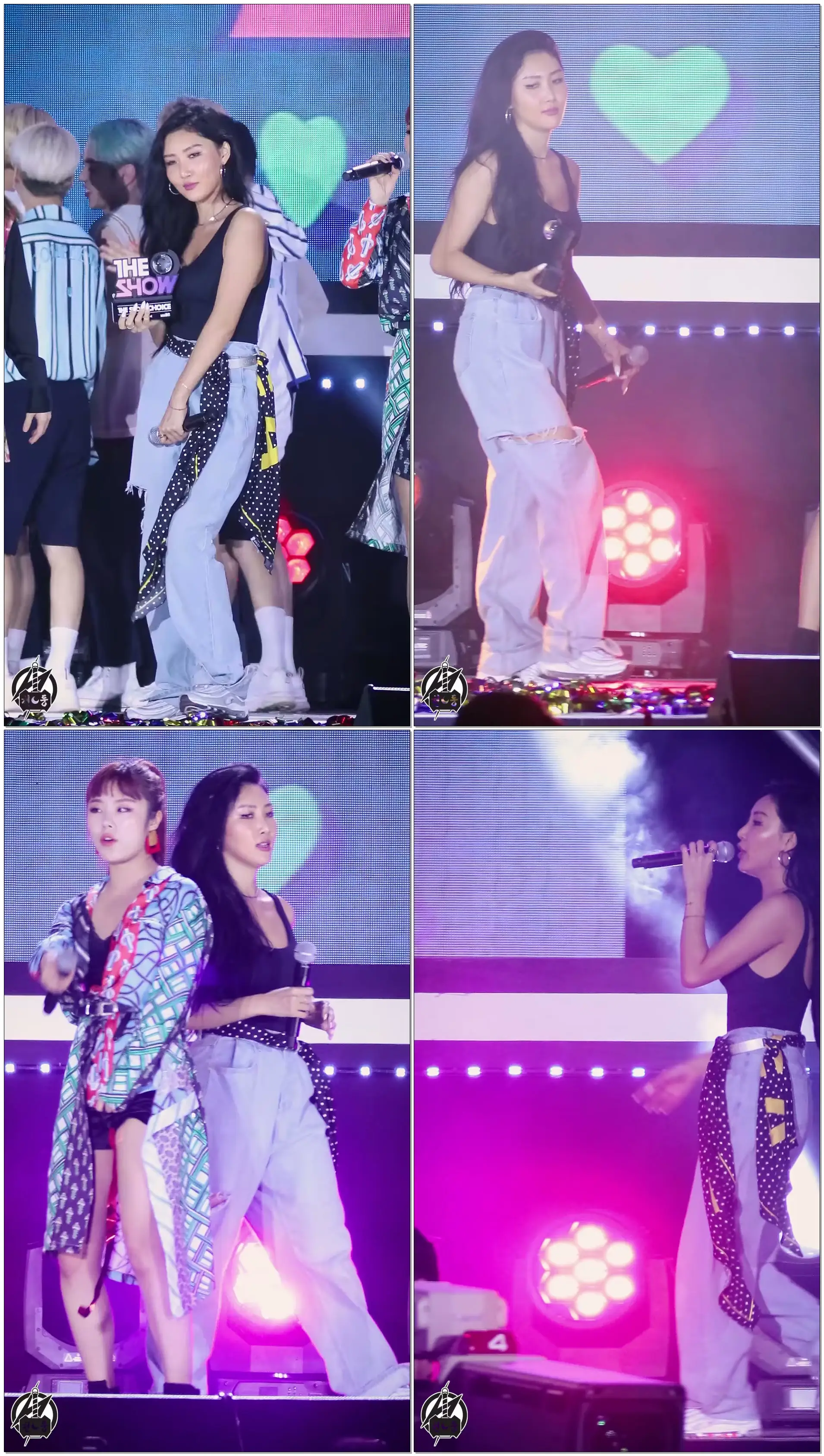 180724 마마무 화사 직캠 '너나 해(1위 앵콜곡)' Egotistic MAMAMOO Hwasa Fancam @THE SHOW @대진해수욕장 @영덕 By 천둥