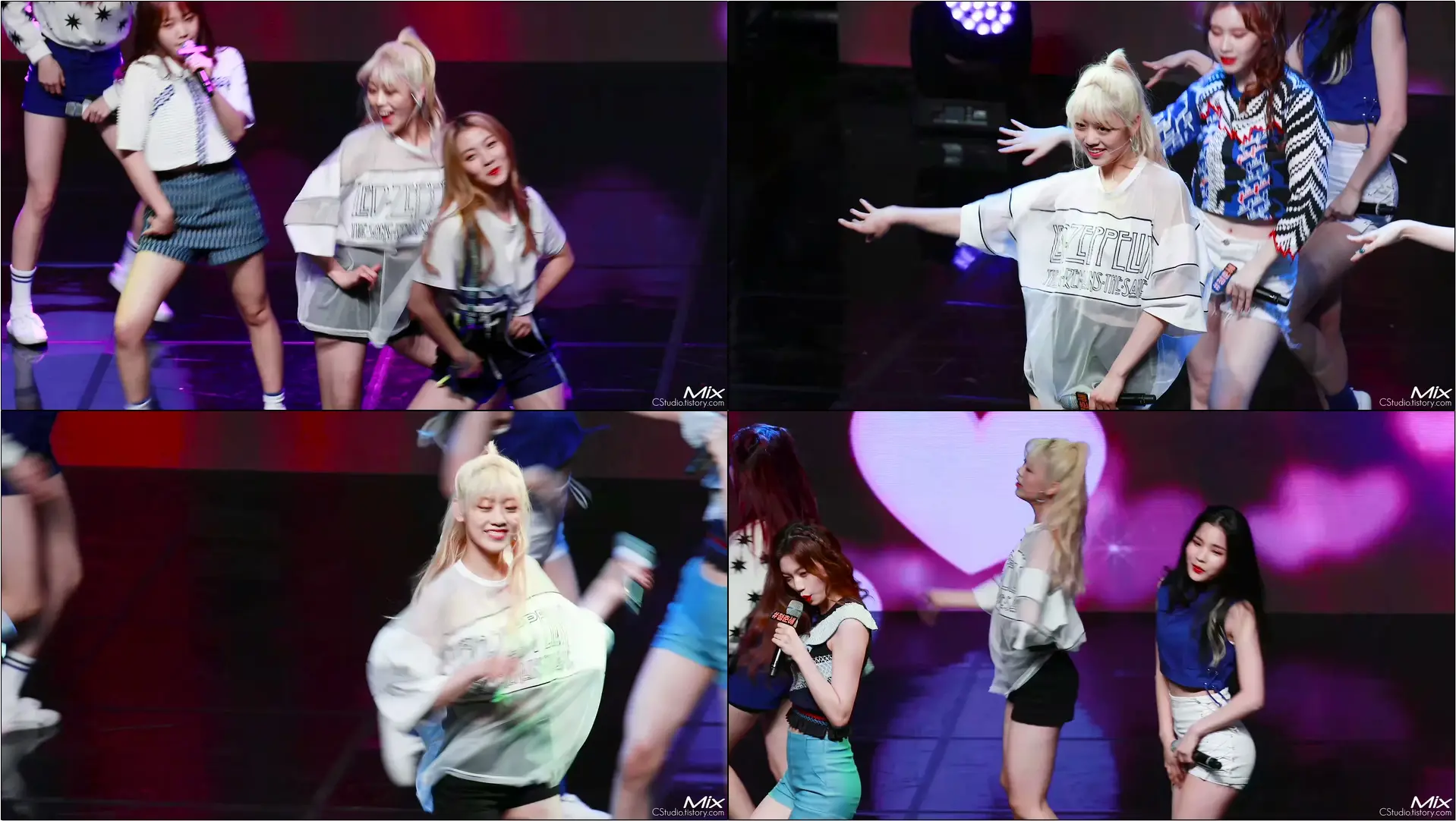 171027 위키미키(Weki Meki) Stay with Me 루아(Lua) 직캠Fancam by 믹스@토크콘서트 청춘해