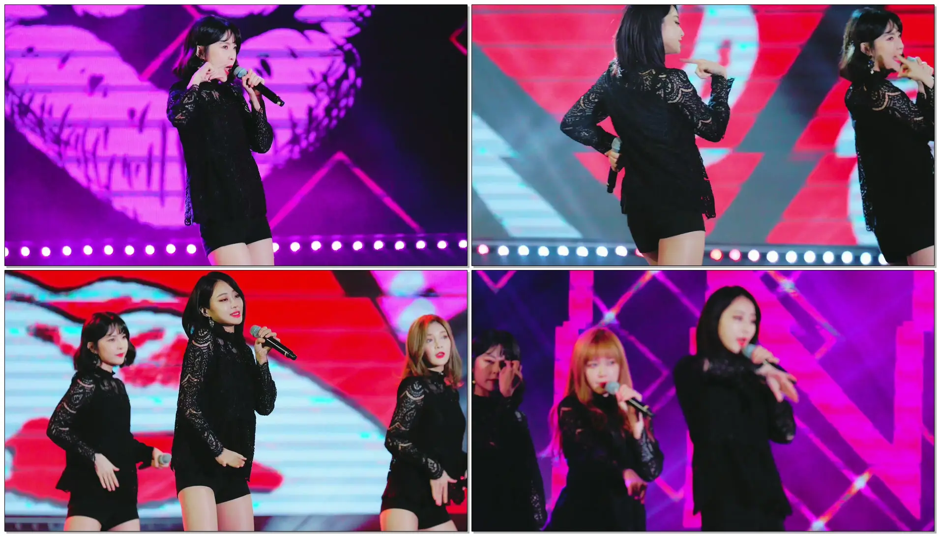 나인뮤지스( 9MUSES ) - Lip 2 Lip (입술에 입술)@171111 Live power Music 동탕여울공원[4k Fancam/직캠]