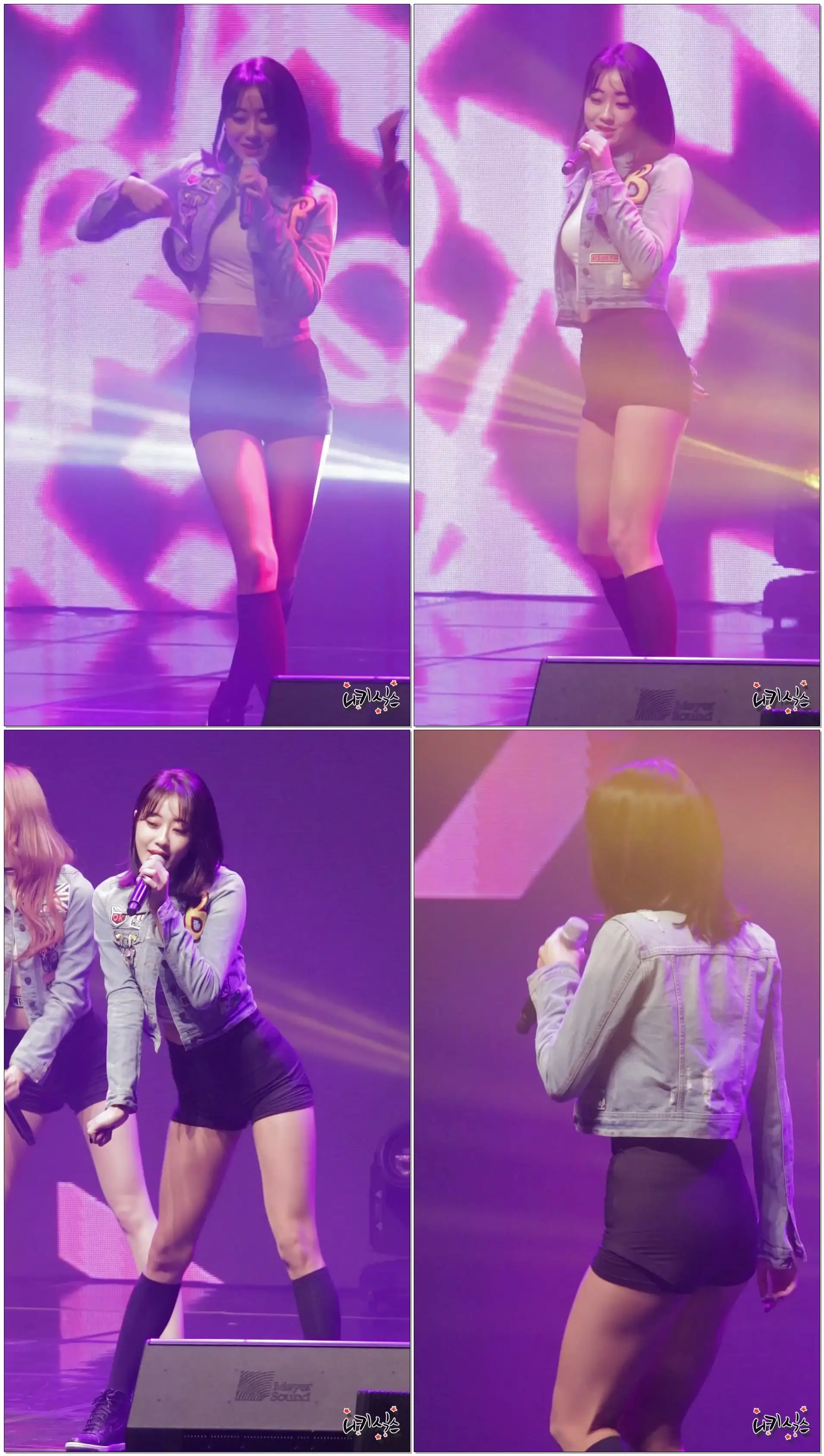 171117 나인뮤지스(9muses) 경리 입술에 입술(Lip 2 Lip) 홍천군 군인의 날 직캠(Fancam) by 니키식스
