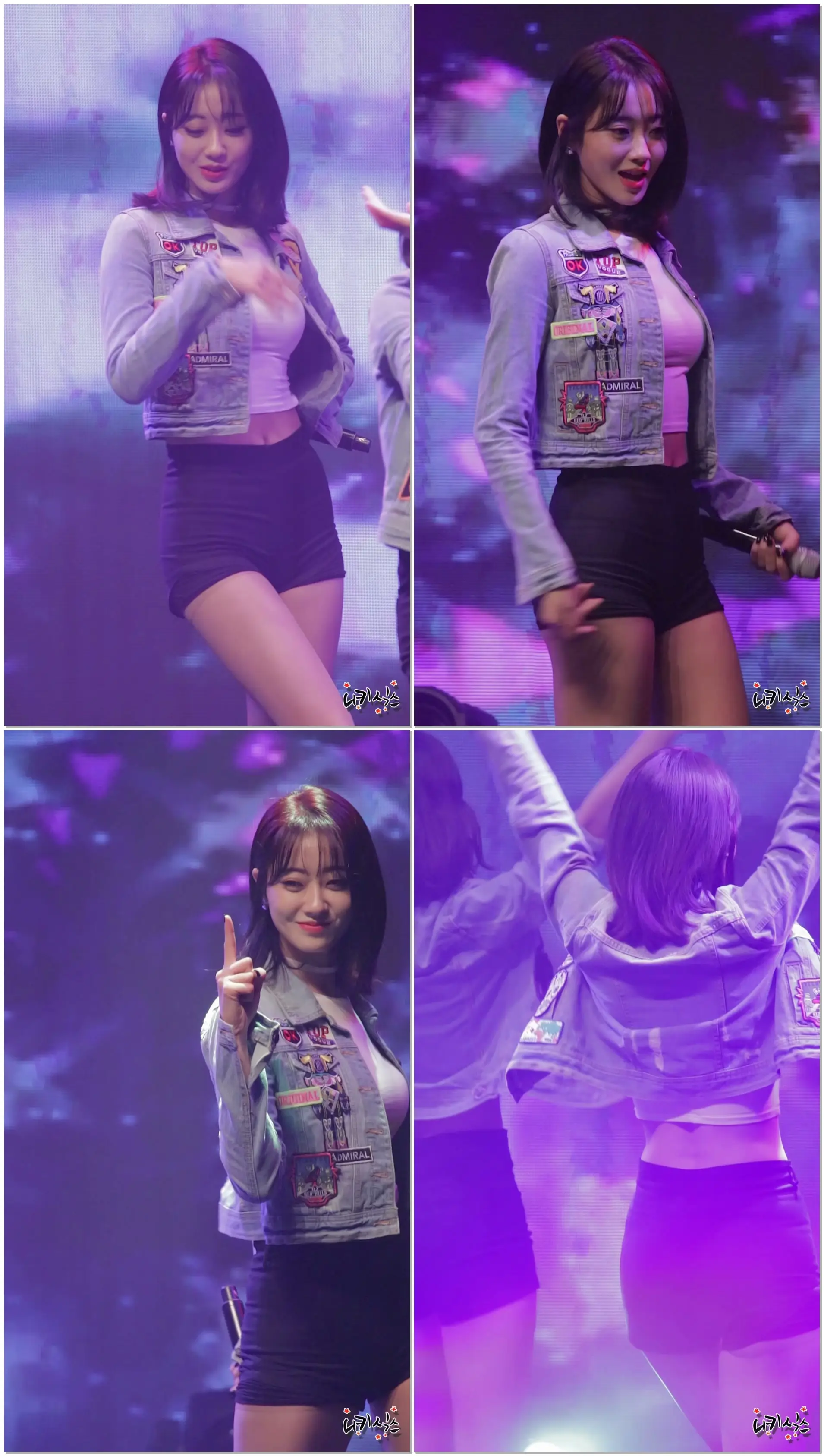 171117 나인뮤지스(9muses) 경리 돌스(Dolls) 홍천군 군인의 날 직캠(Fancam) by 니키식스