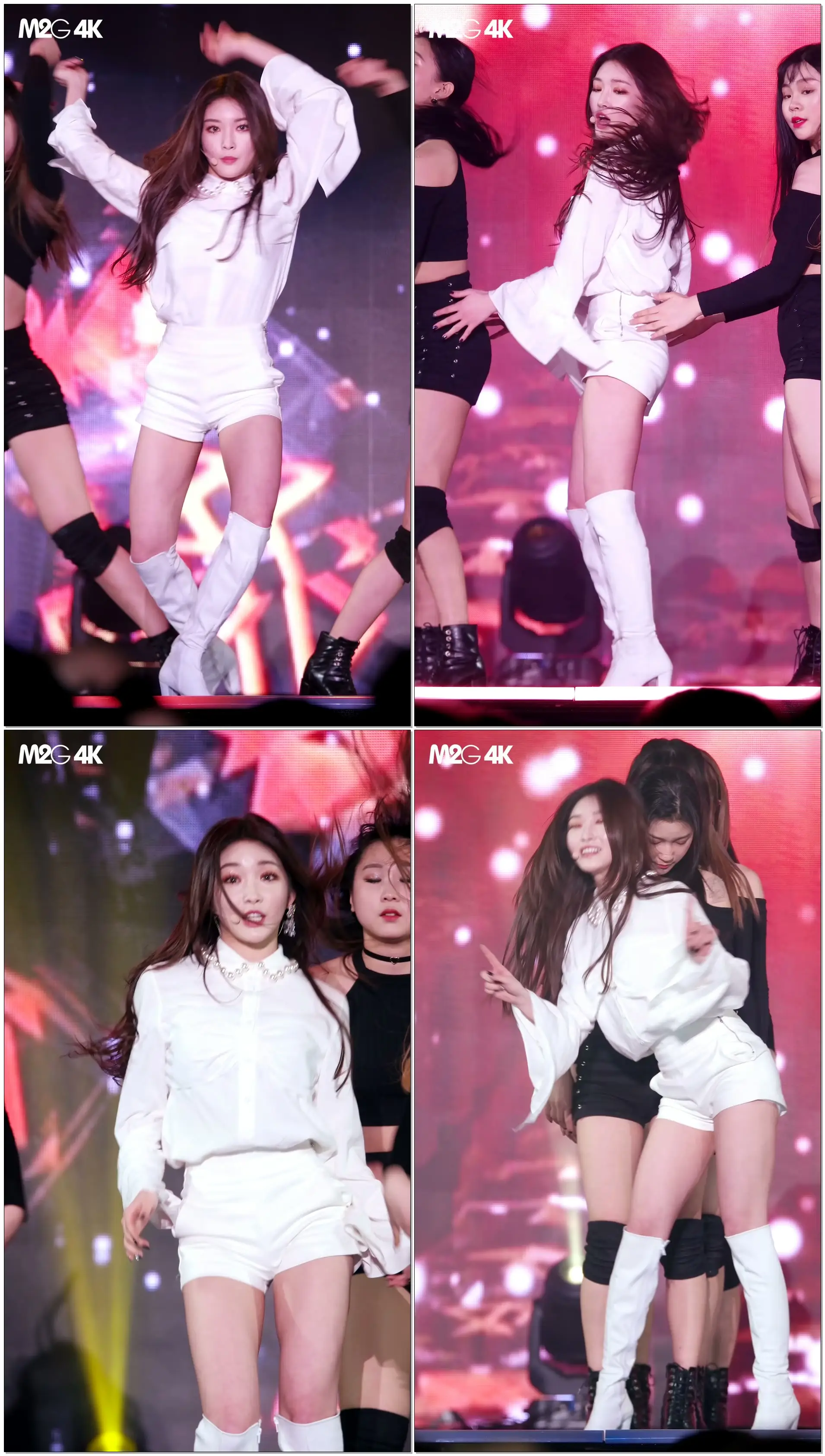 [직캠] 180204 청하 ( Why Don't You Know 재녹화 ) - 정선 A-POP 콘서트