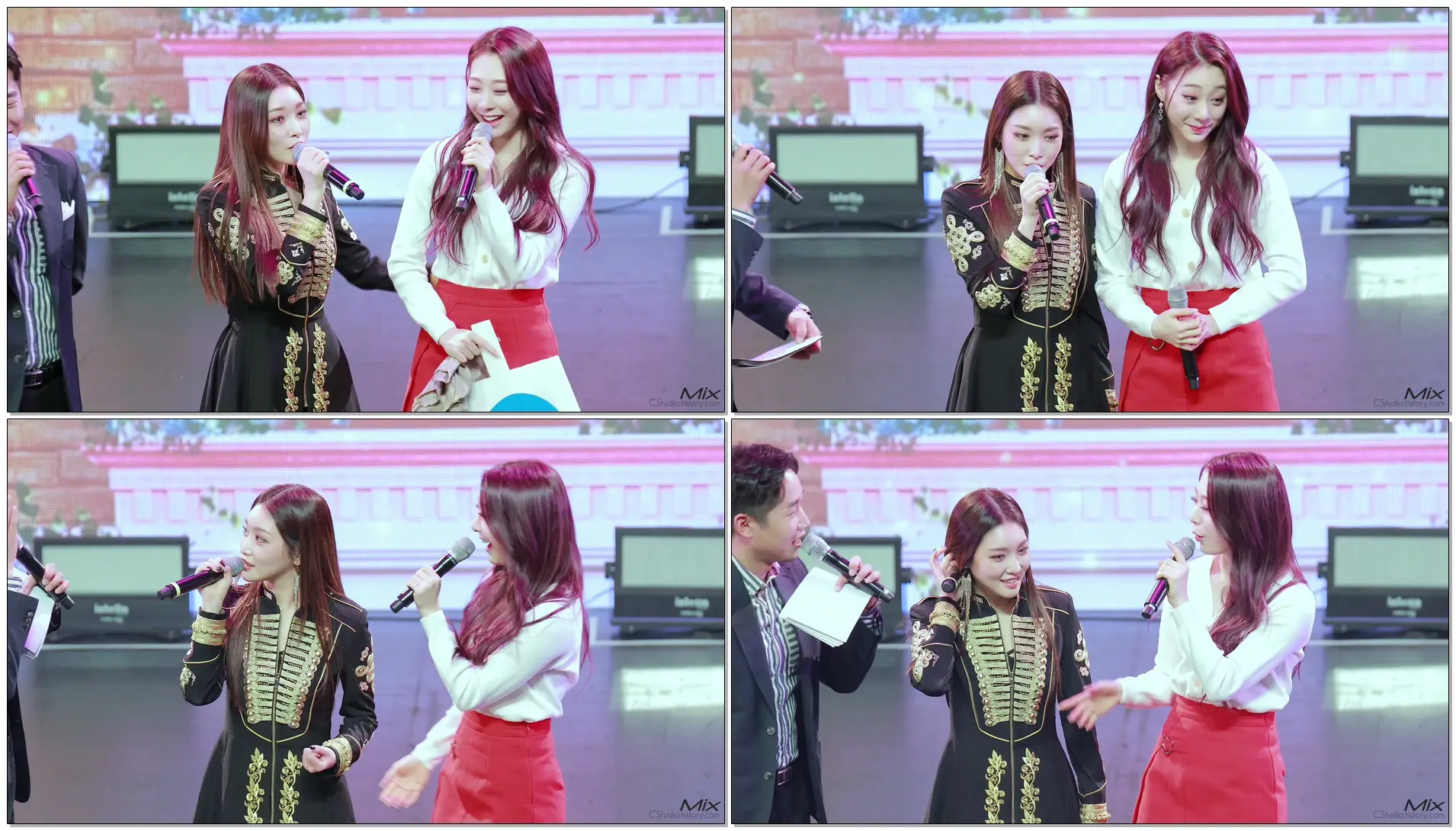 180203 청하(Chungha) 연정(Yeonjung) 술뎡fancam