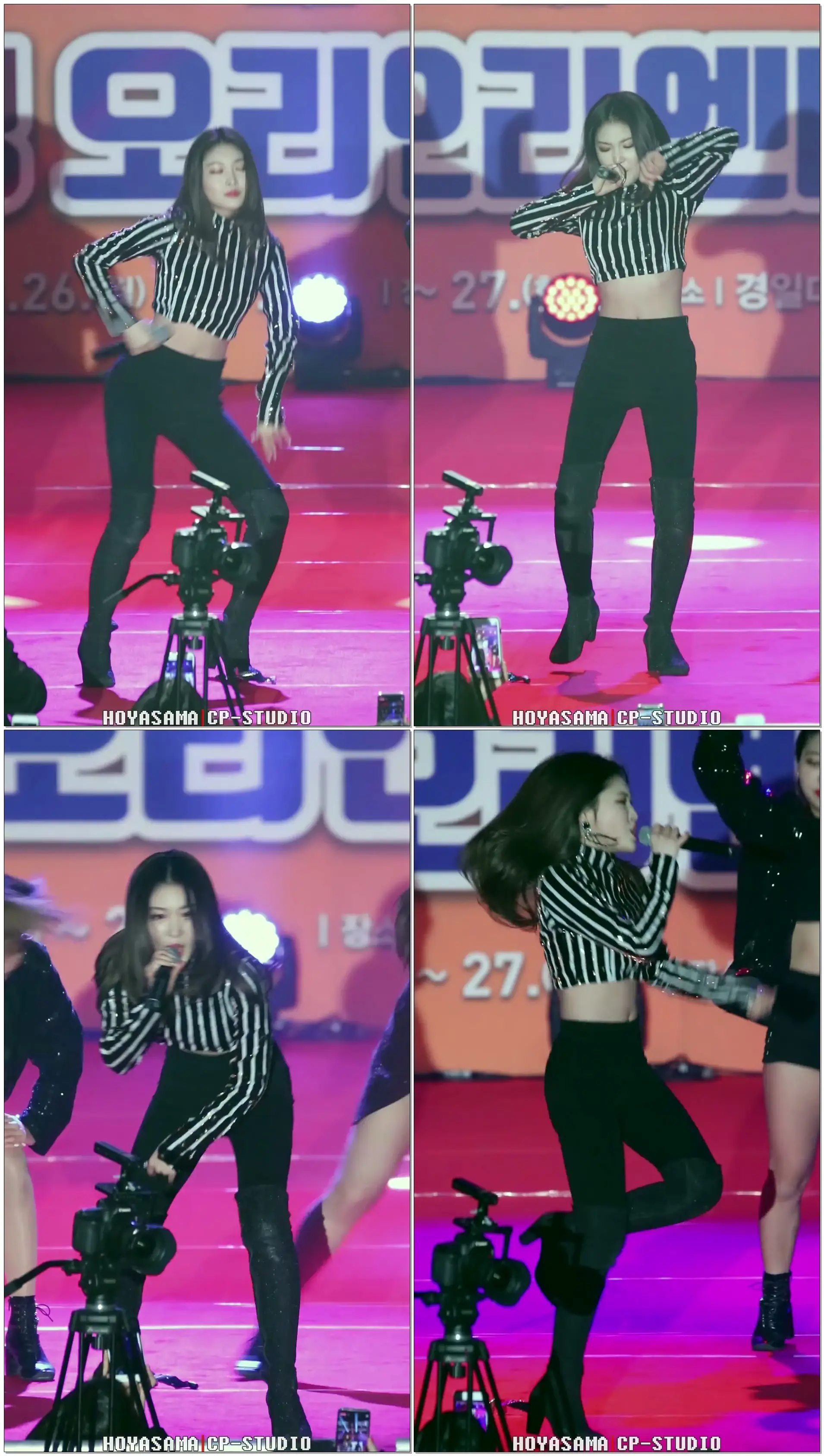 180226 청하/CHUNG HA Bang Bang/뱅뱅 직캠/fancam @ 경일대OT by hoyasama