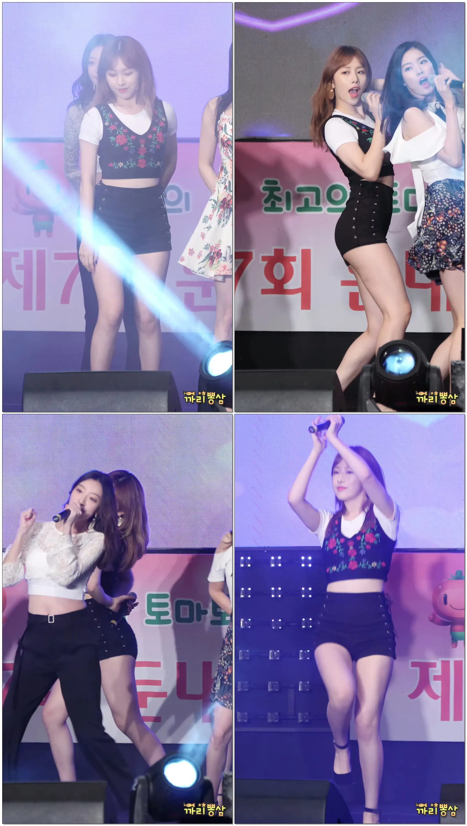 [4K]180811 SONAMOO 소나무 Euijin 의진 'I Like U Too Much' 넘나 좋은 것 [직캠/Fancam] @ 횡성 둔내 토마토축제 by 까리뽕삼