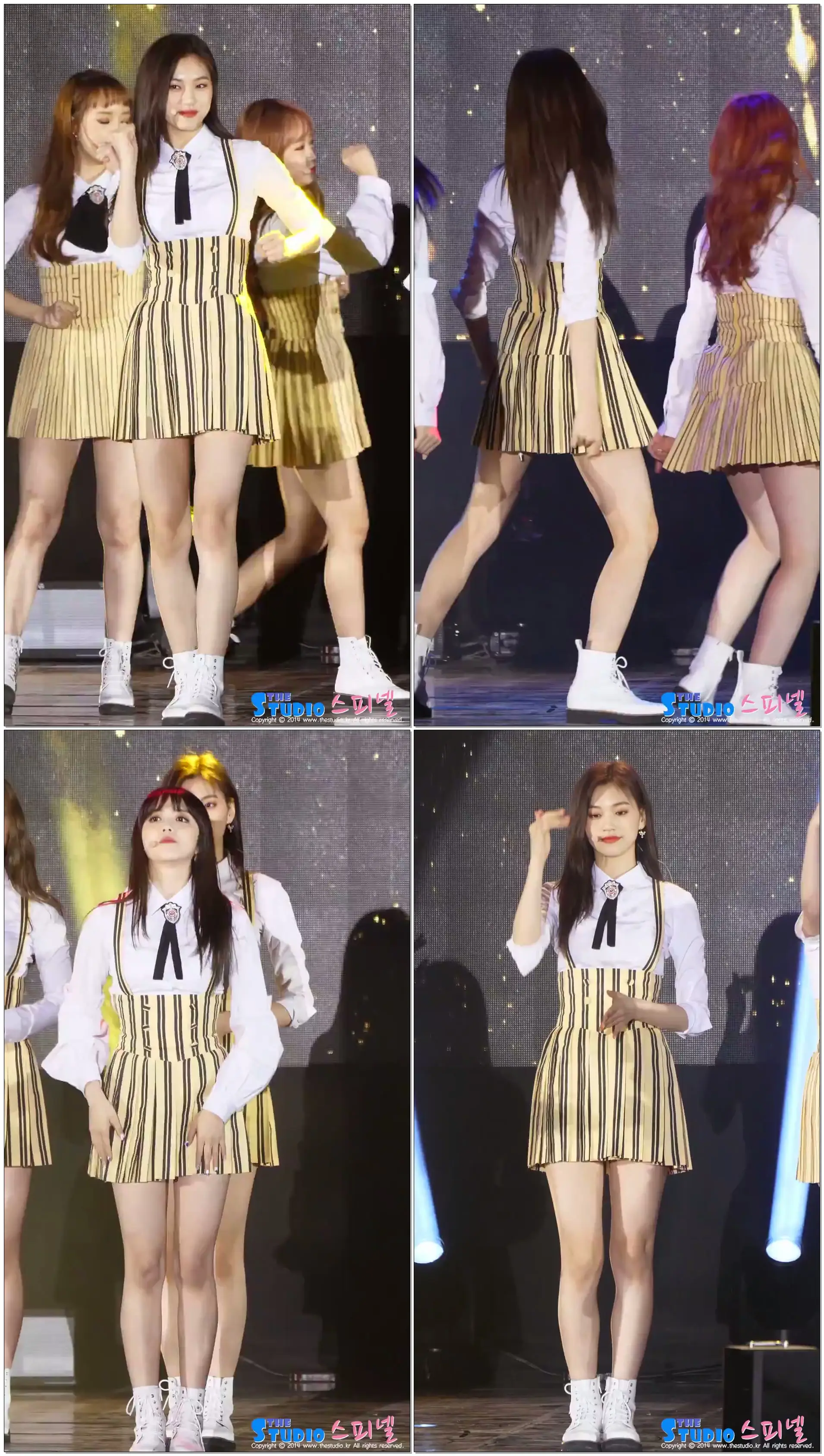 180303 위키미키 '라라라' 4K 도연 직캠 Weki Meki Doyeon fancam - Butterfly (평창 패럴림픽 성화합화) by Spinel