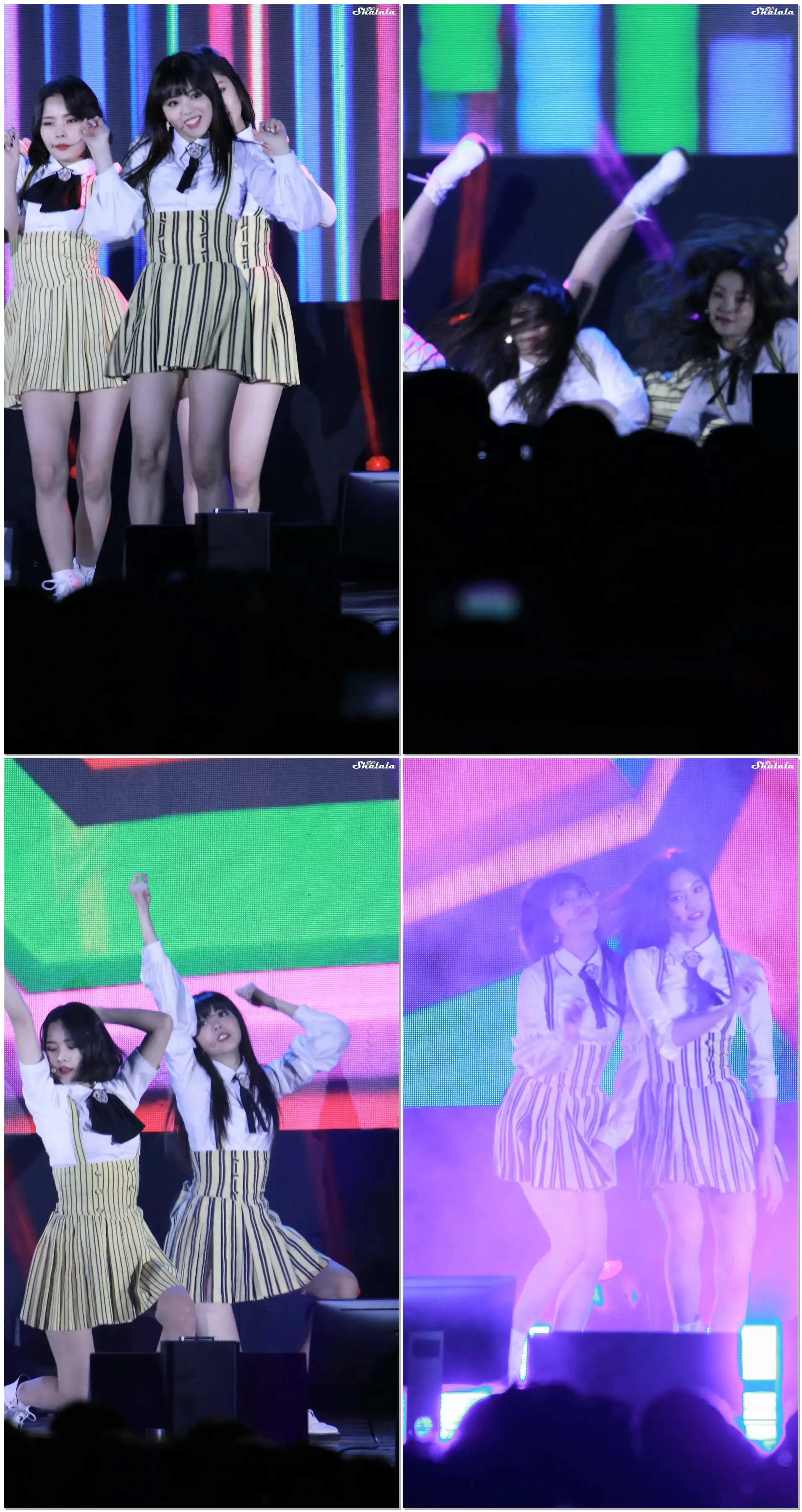 180303 위키미키(Weki Meki) - La La La ...지수연 직캠(Ji Suyeon fancam) @평창 동계패럴림픽 성화 봉송