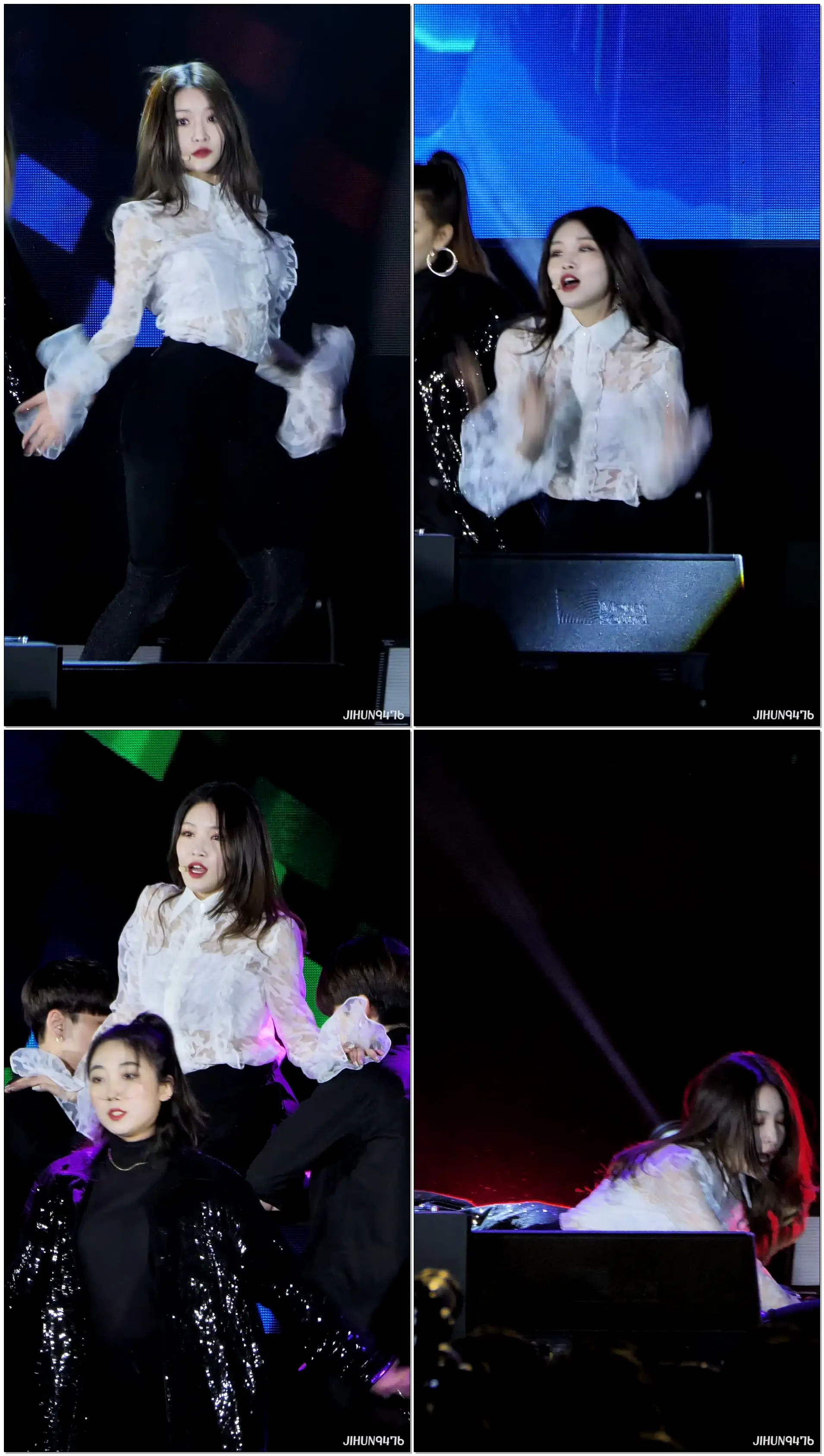 180303 청하 - Roller Coaster @ 2018 평창 동계 패럴림픽 합화기념 공개방송 직캠 by jihun9476