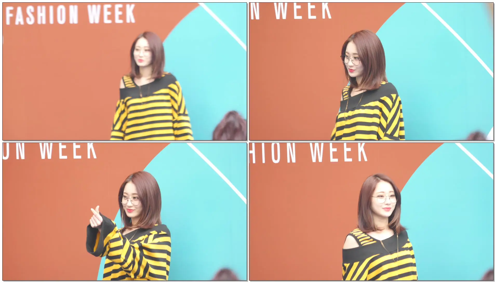 180324 2018 F/W 헤라서울패션위크 MUNSOO KWON 블루카펫 나인뮤지스 경리 4K 직캠 by ace