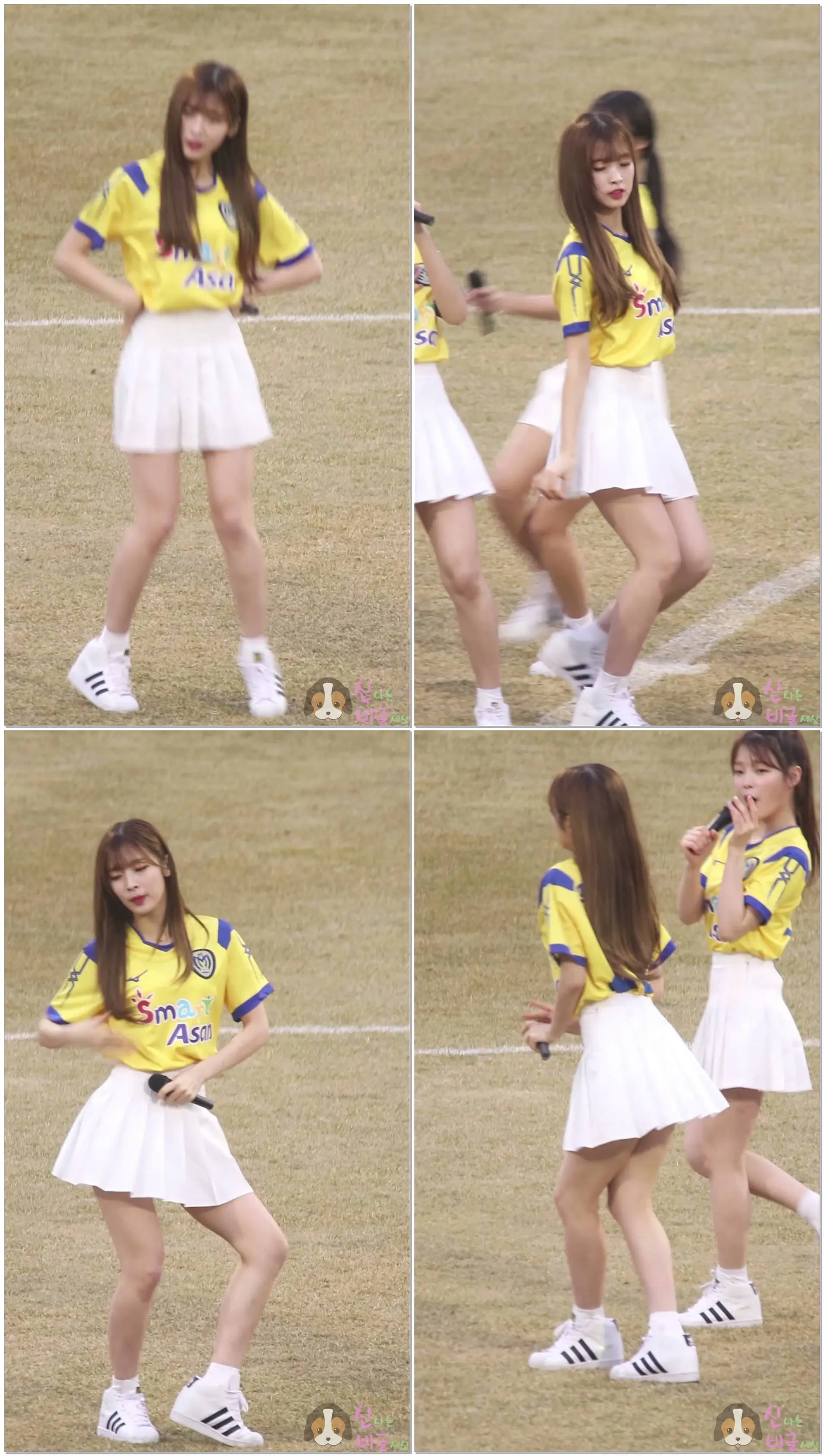 180304 오마이걸 (Oh My Girl) 아린 (Arin) - 비밀정원 (Secret Garden) @ 2018아산무궁화축구단개막축하공연By 신비글