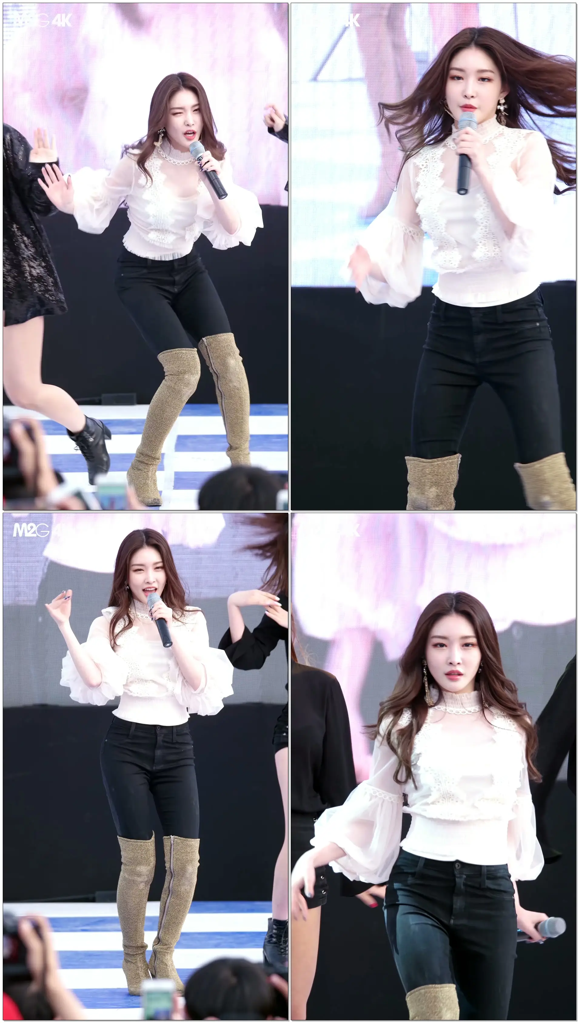180525 청하 ( 롤러코스터 ) 덕성여대 축제