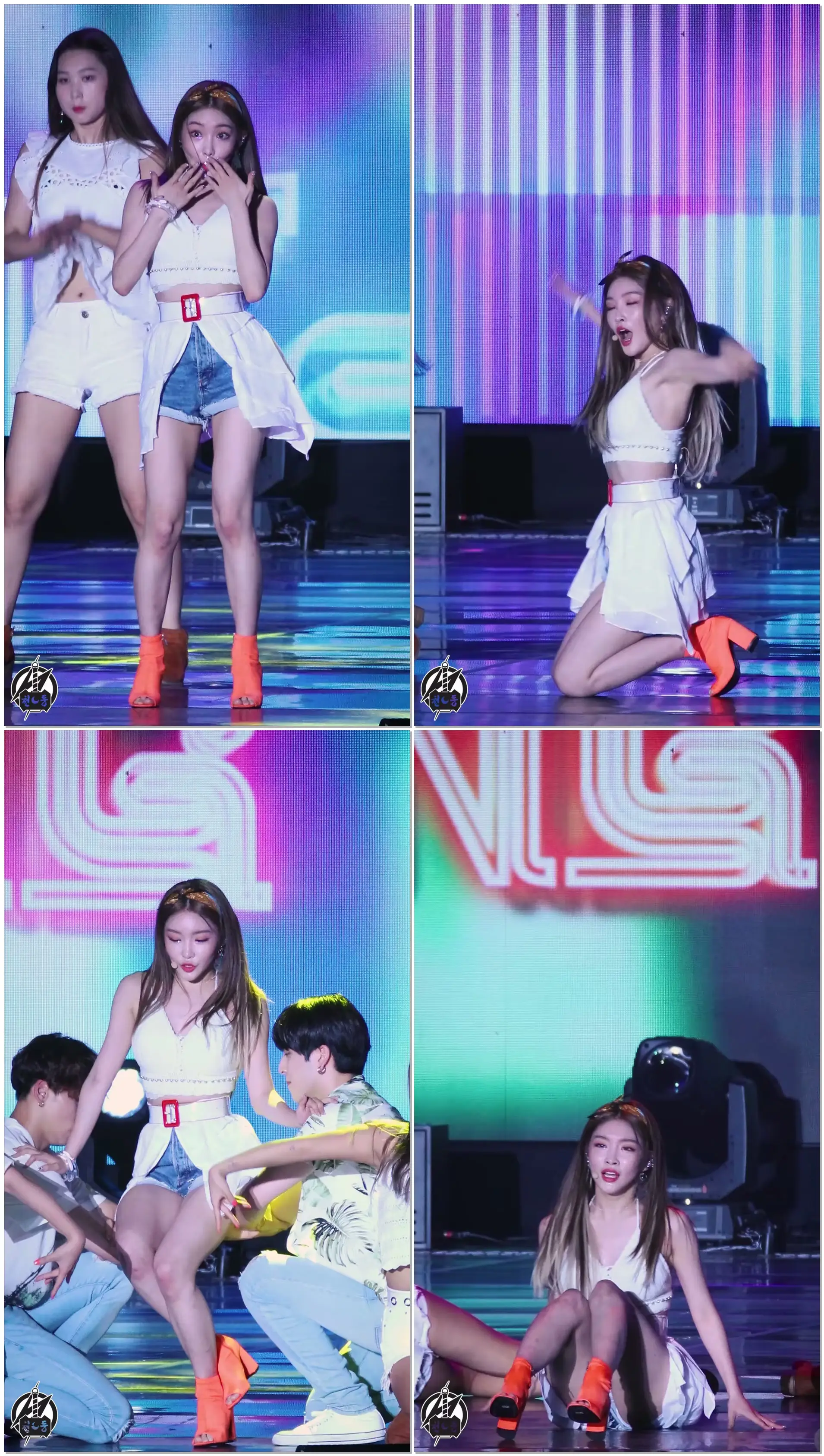 180723 청하 직캠 '롤러코스터' Roller Coaster Chungha Fancam @울산서머페스티벌 By 천둥