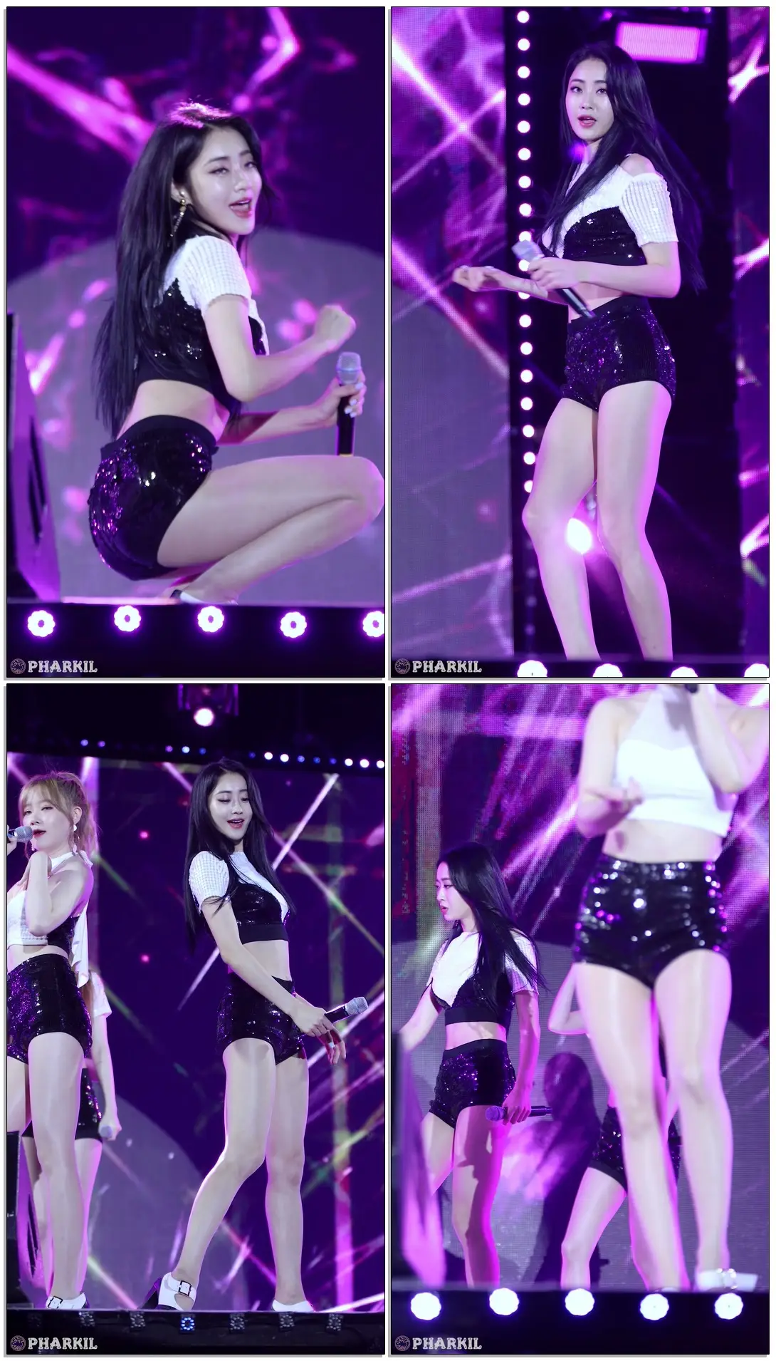 [4K][직캠/Fancam] 180722 나인뮤지스(9MUSES) (경리) 입술에 입술 @ 보령머드축제