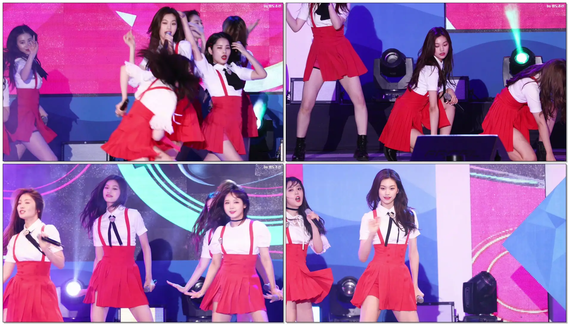 4K 180728 위키미키 (Weki Meki) 'La La La' 도연 (DoYeon) 직캠 @제20회 봉화은어축제 by 팔도조선