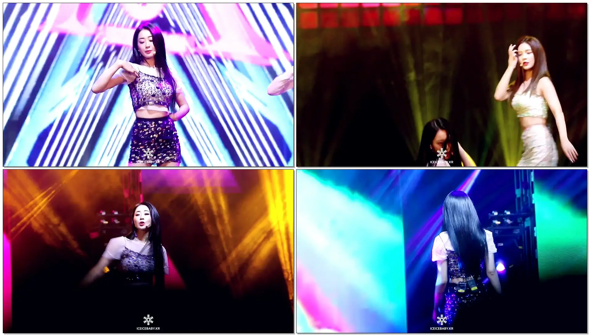 180804 나인뮤지스 데뷔 8주년 팬미팅 몰래+둘이서 경리 직캠
