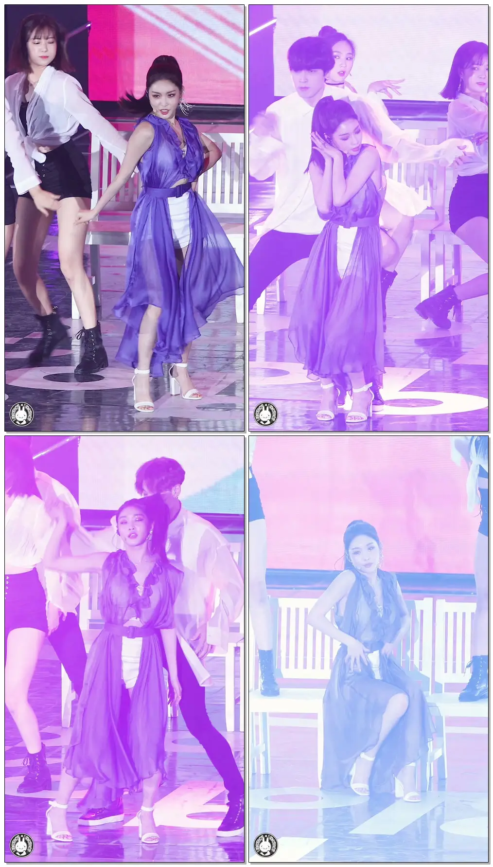 180830 청하 직캠 'Love U' Fancam @소리바다 어워드 올림픽체조경기장 By 벤뎅이