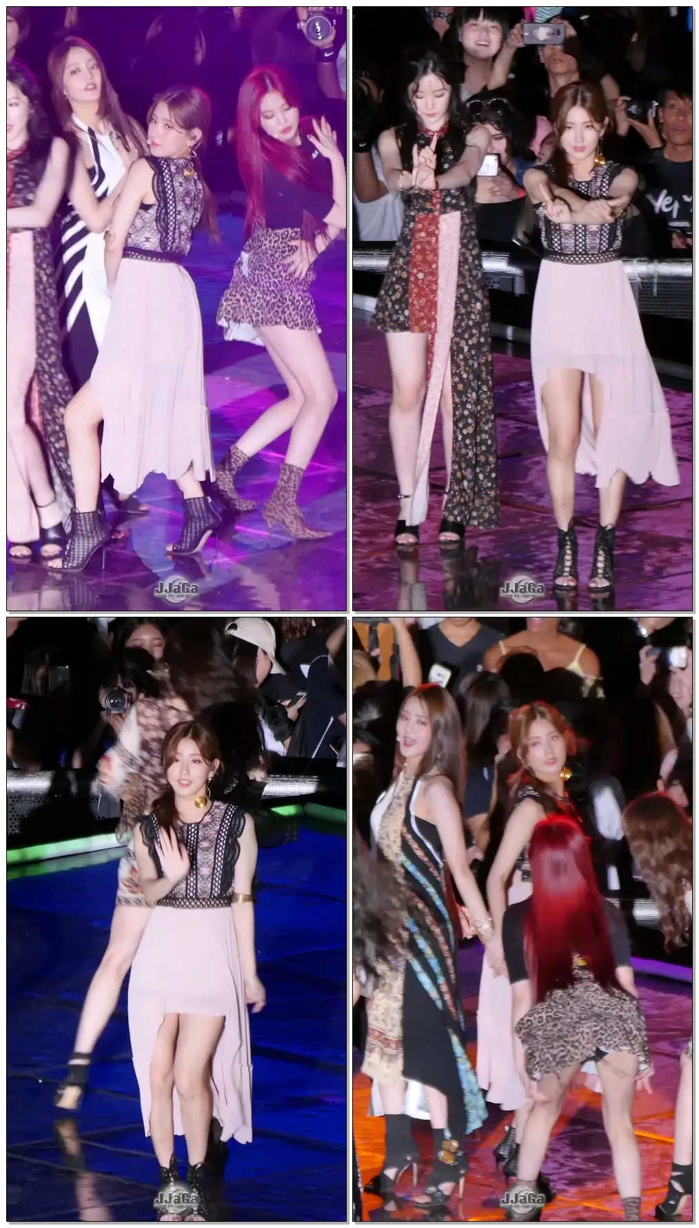 180901 (여자)아이들 직캠 (Focus) -'한' (Fancam) By.JJaGa !INK콘서트 @인천 문학경기장 주경기장