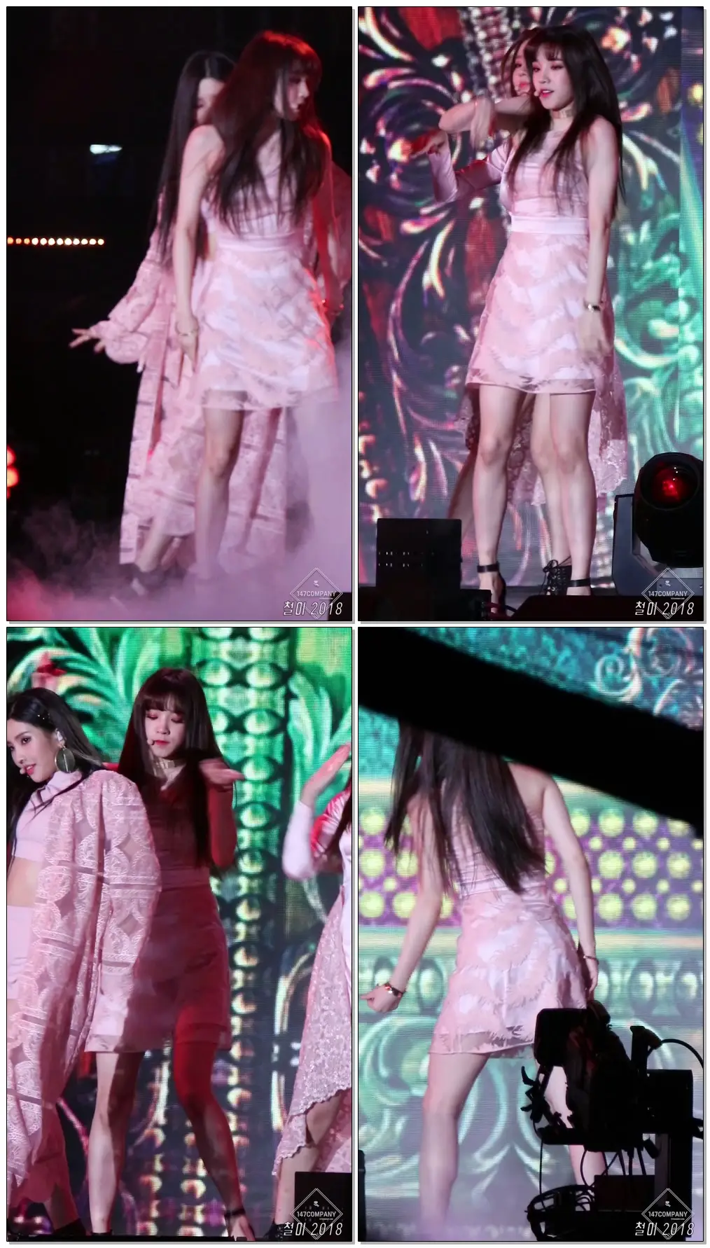 180908 여자아이들 (G_I_DLE) 우기 (YUQI) 한 (HANN) BY 철이 147Company - dmc 페스티벌(직캠/fancam)