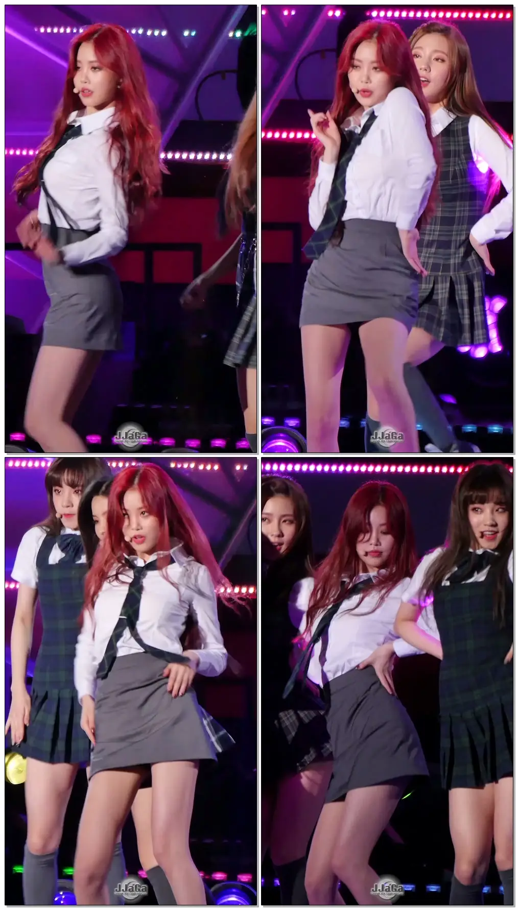 180908 (여자)아이들 수진 직캠 (Focus) -'Hot Issue -4 minute' (Fancam) By.JJaGa !DMC 페스티벌 @상암문화광장