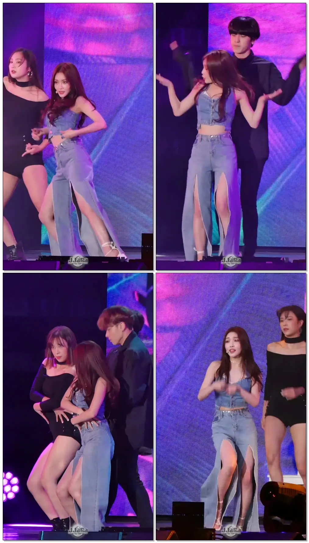 180908 청하 직캠 (Focus) -'Love U' (Fancam) By.JJaGa !DMC 페스티벌 @상암문화광장