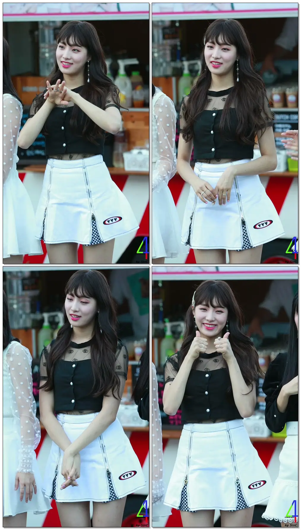 180922 4k 네이처 (nature) 새봄 (SAEBOM) 멘트 BY 신씨 147Company - 음악중심 미니팬미팅(직캠/fancam)