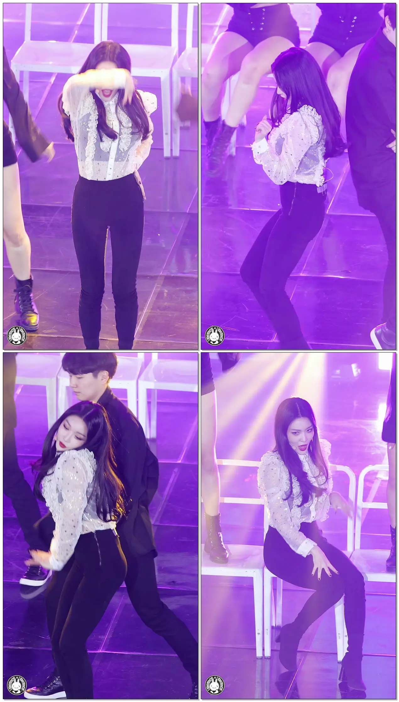 [Vertical] 181123 청하 직캠 'Love U' Fancam @MBN 히어로콘서트 잠실실내체육관 By 벤뎅이