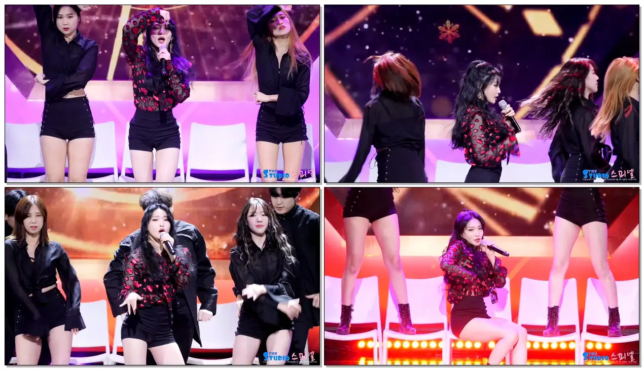 181210 청하 CHUNG HA Love U 4K 60P 직캠 @ 골든글러브 시상식 by Spinel