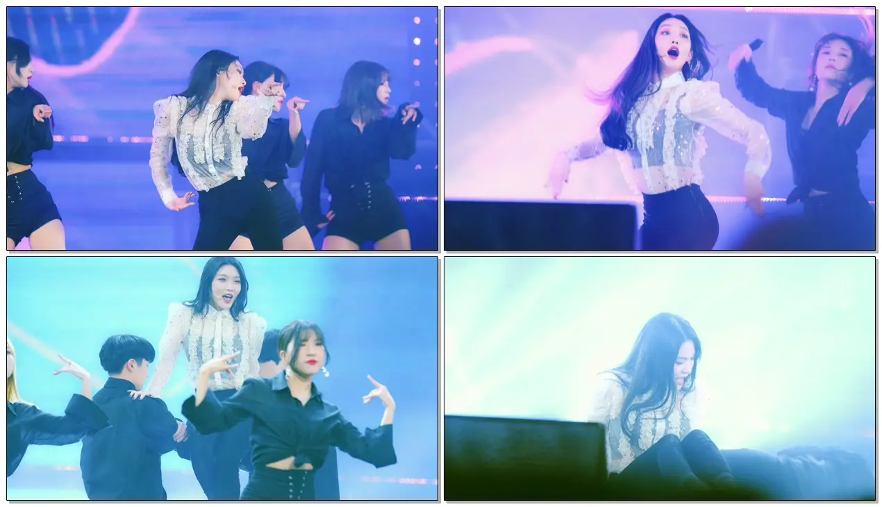 청하 (CHUNG HA) - Roller Coaster (롤러코스터)@181123 MBN 히어로콘서트[ 4k Fancam/직캠]