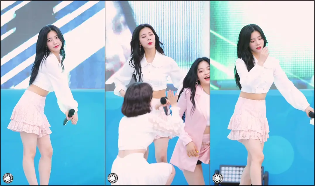 190706 #다이아 #은채 #직캠 '나랑 사귈래(Will you go out with me)' #DIA(#EUNCHAE) #Fancam @철원 평화이음콘서트 동송시장